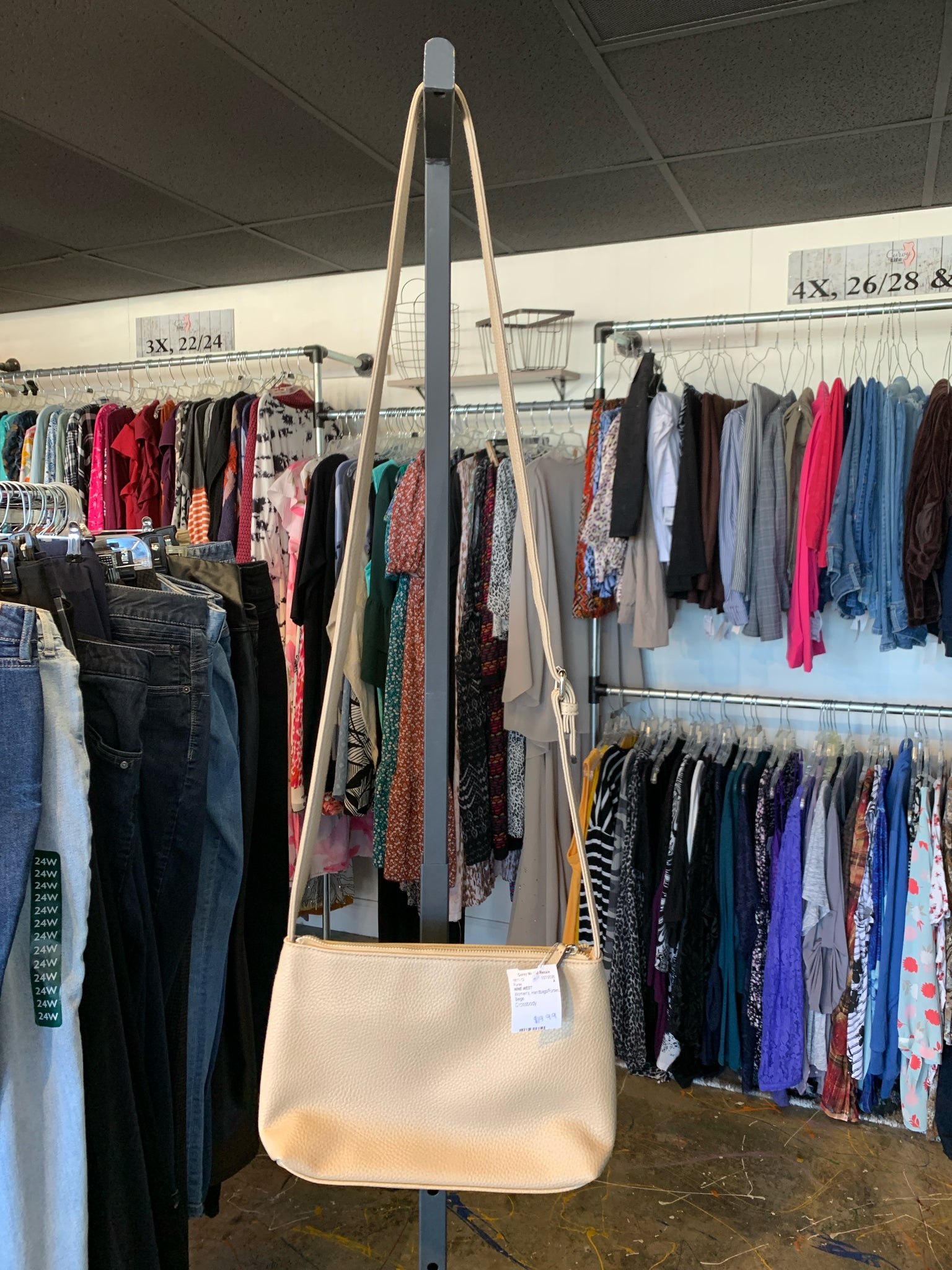 NINE WEST Beige Purse