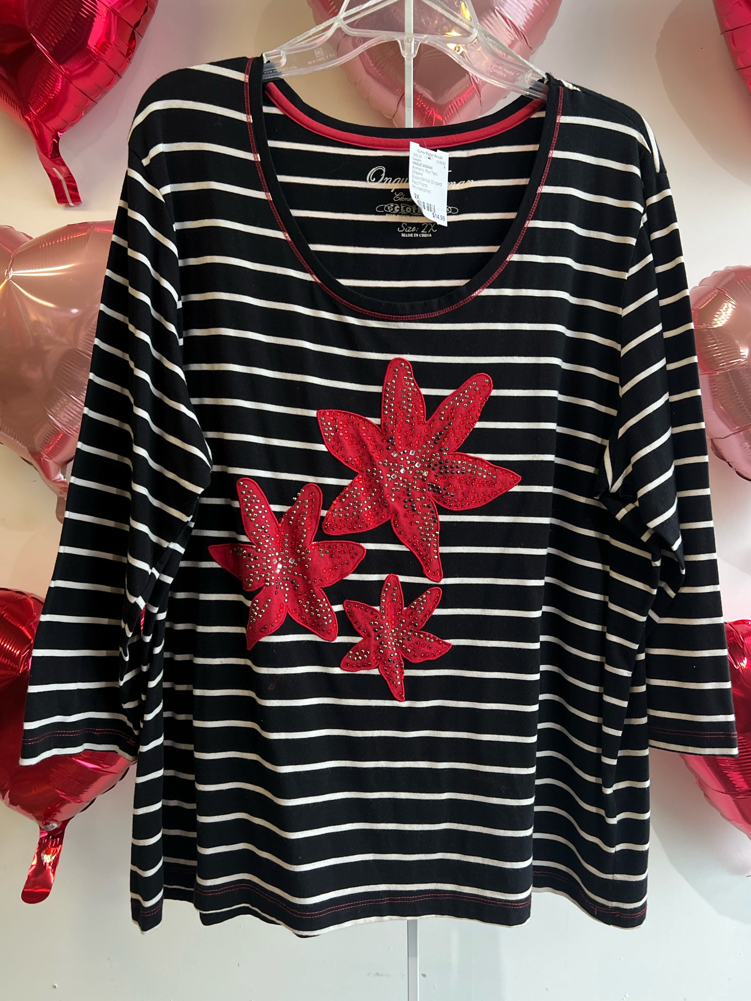 ONQUE WOMAN Plus Tops Size 2X Sweater