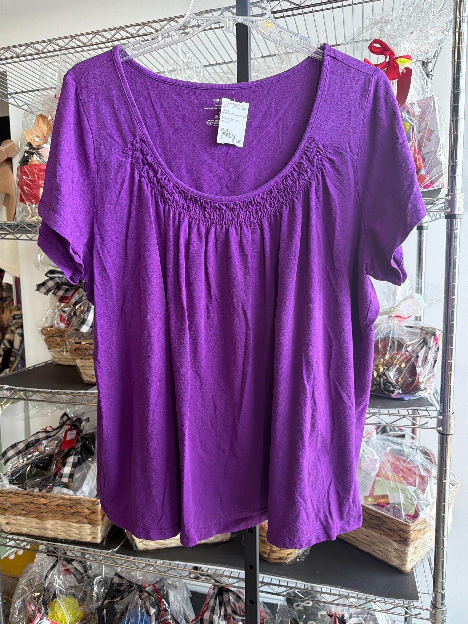 Venezia Plus Tops Size 26/28 Shirt