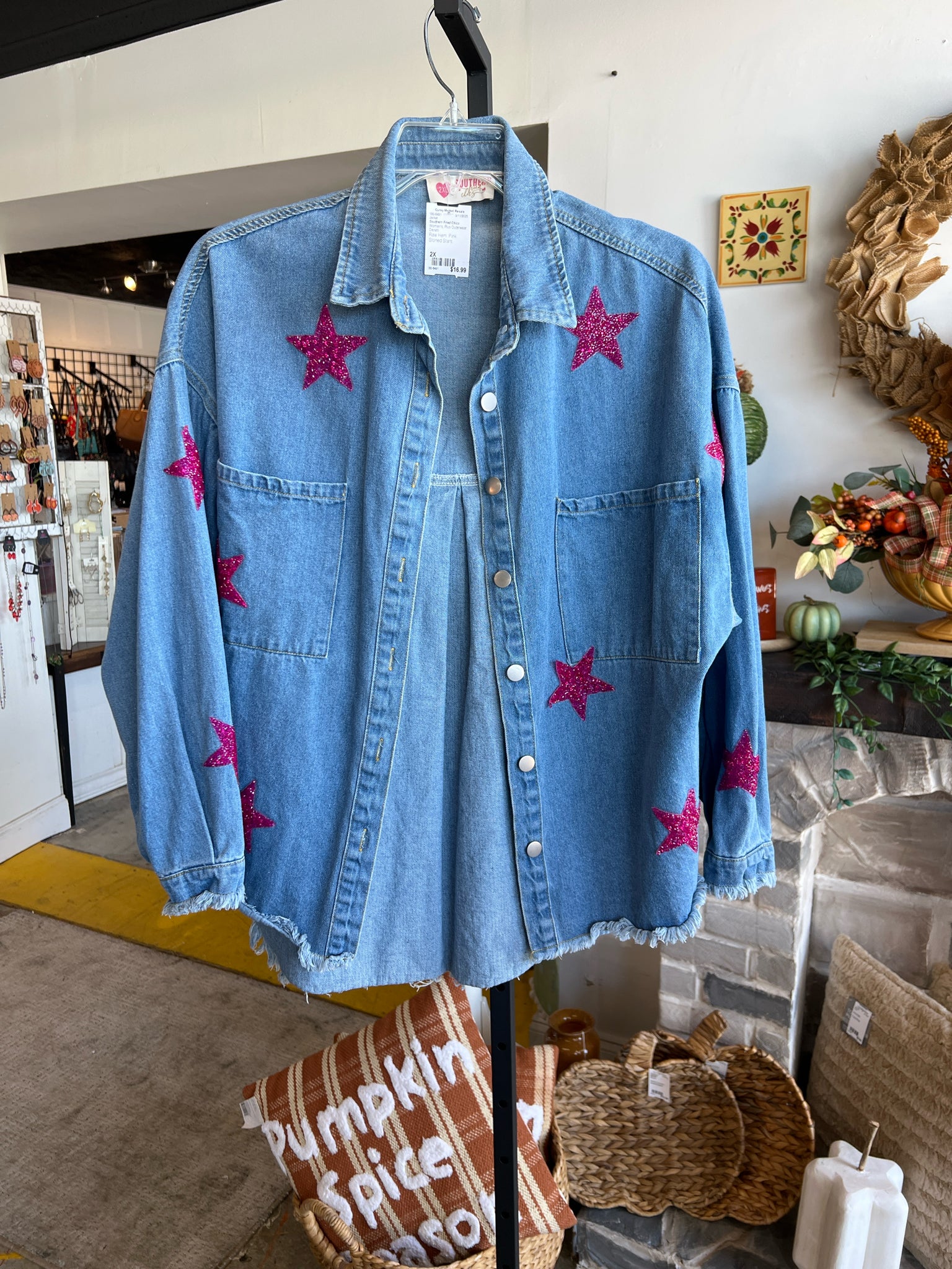 Southern Fried Chics Plus Outerwear Size 2X Jacket