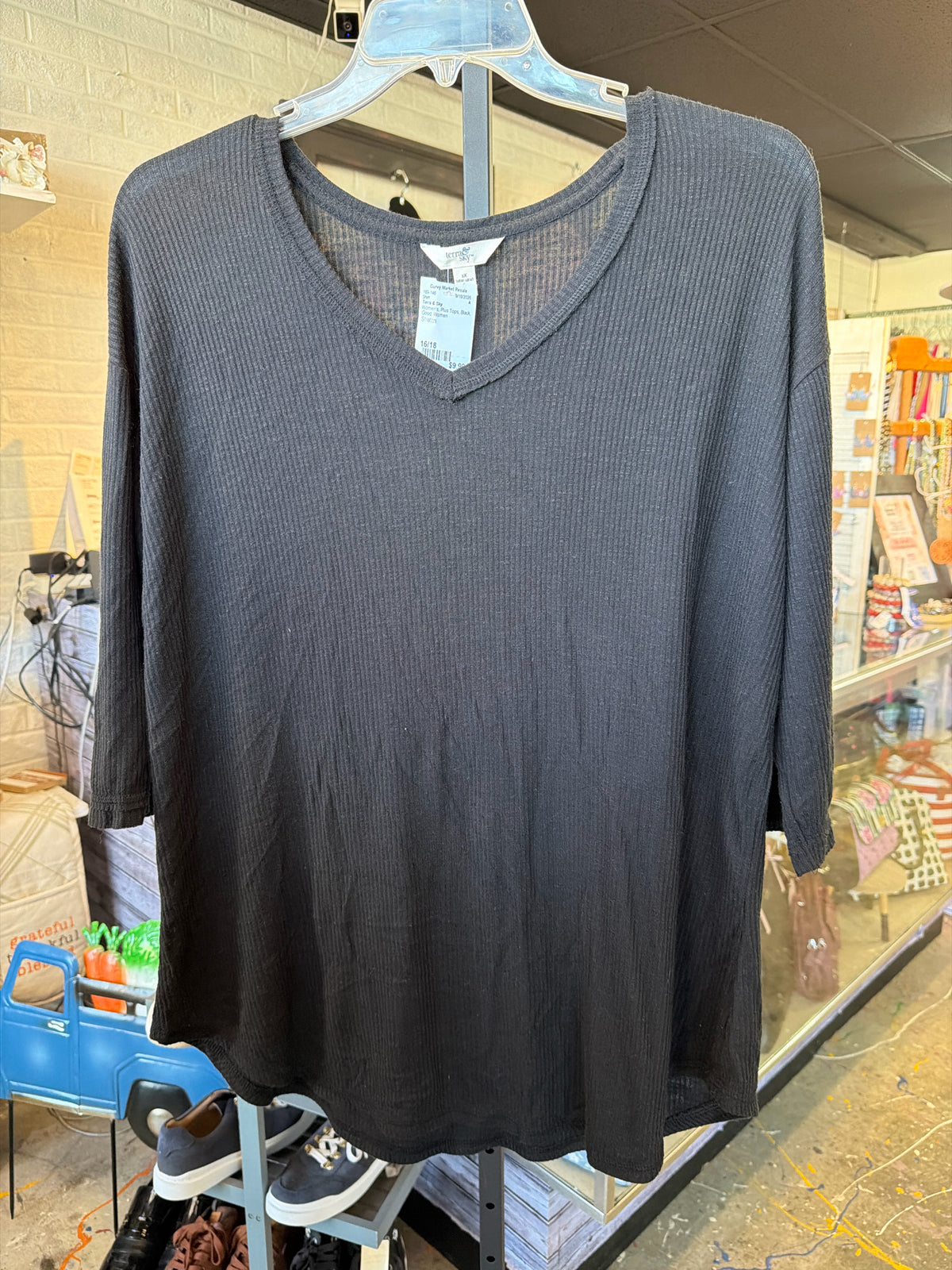 Terra & Sky Plus Tops Size 16/18 Shirt