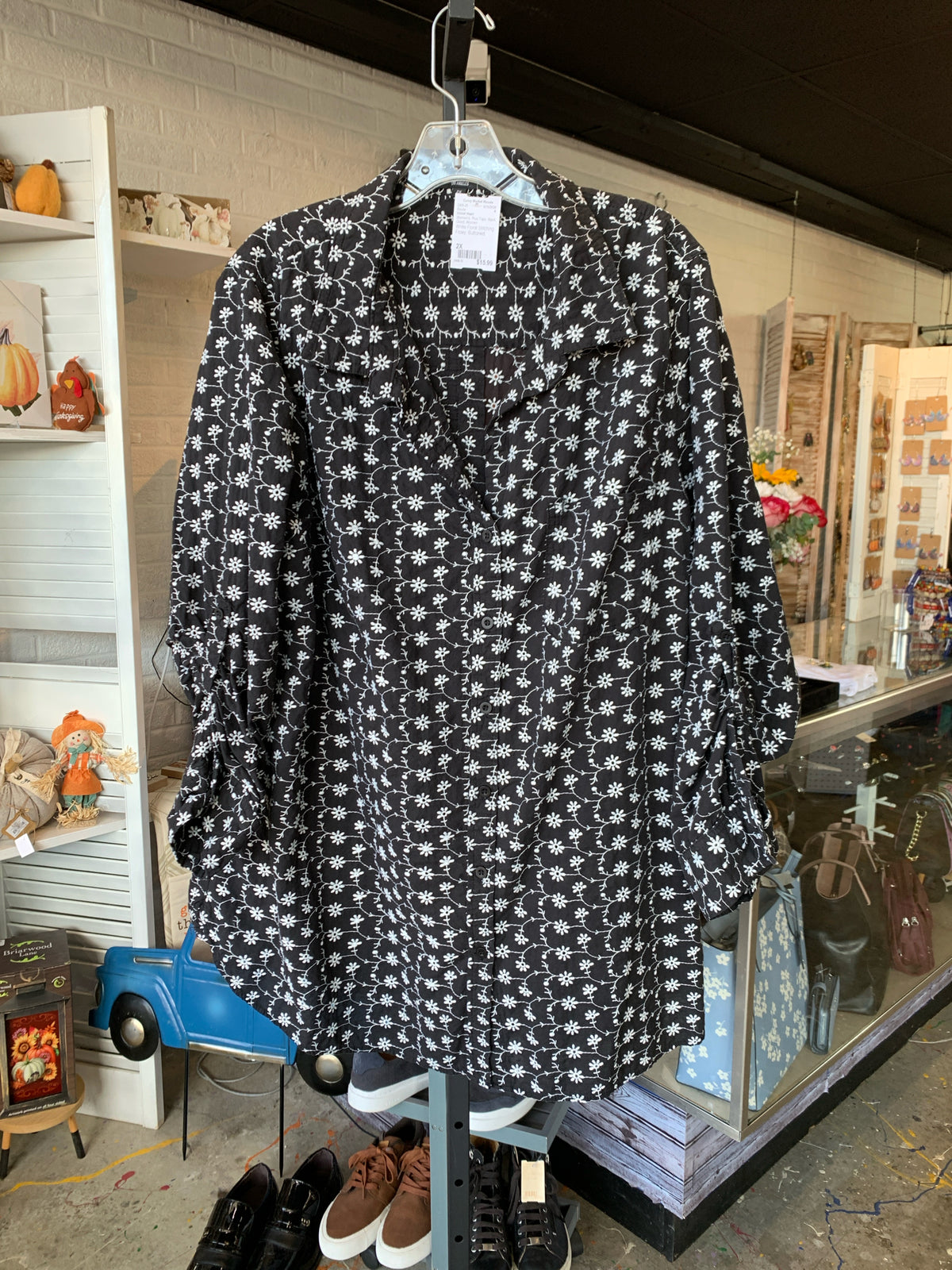 Velvet Heart Plus Tops Size 2X Blouse