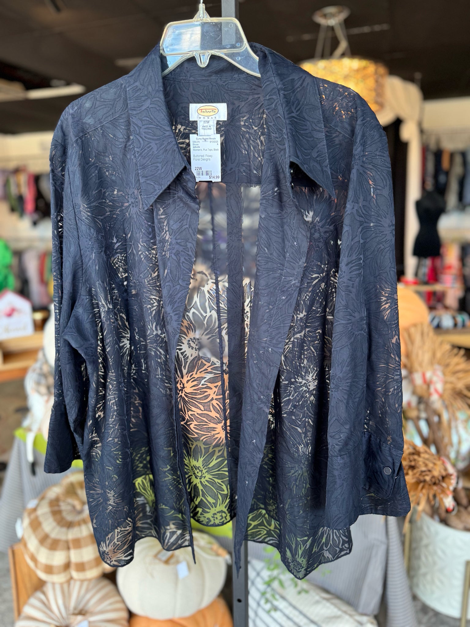 talbolts Plus Tops Size 22W Blouse
