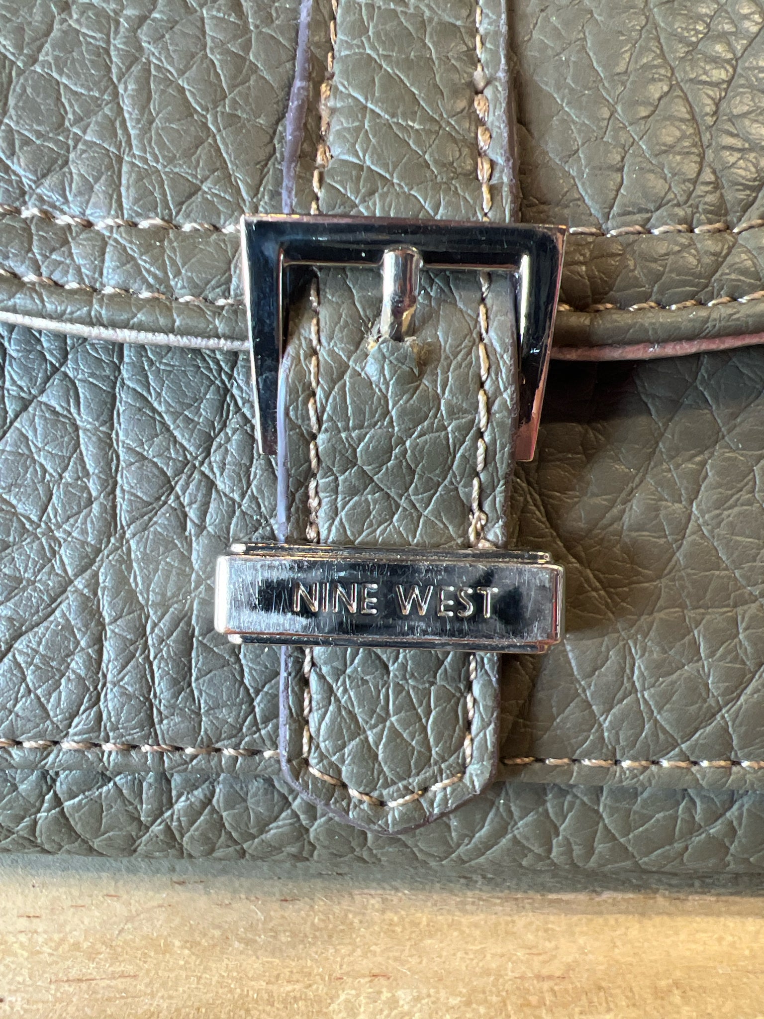 NINE WEST Green Purse