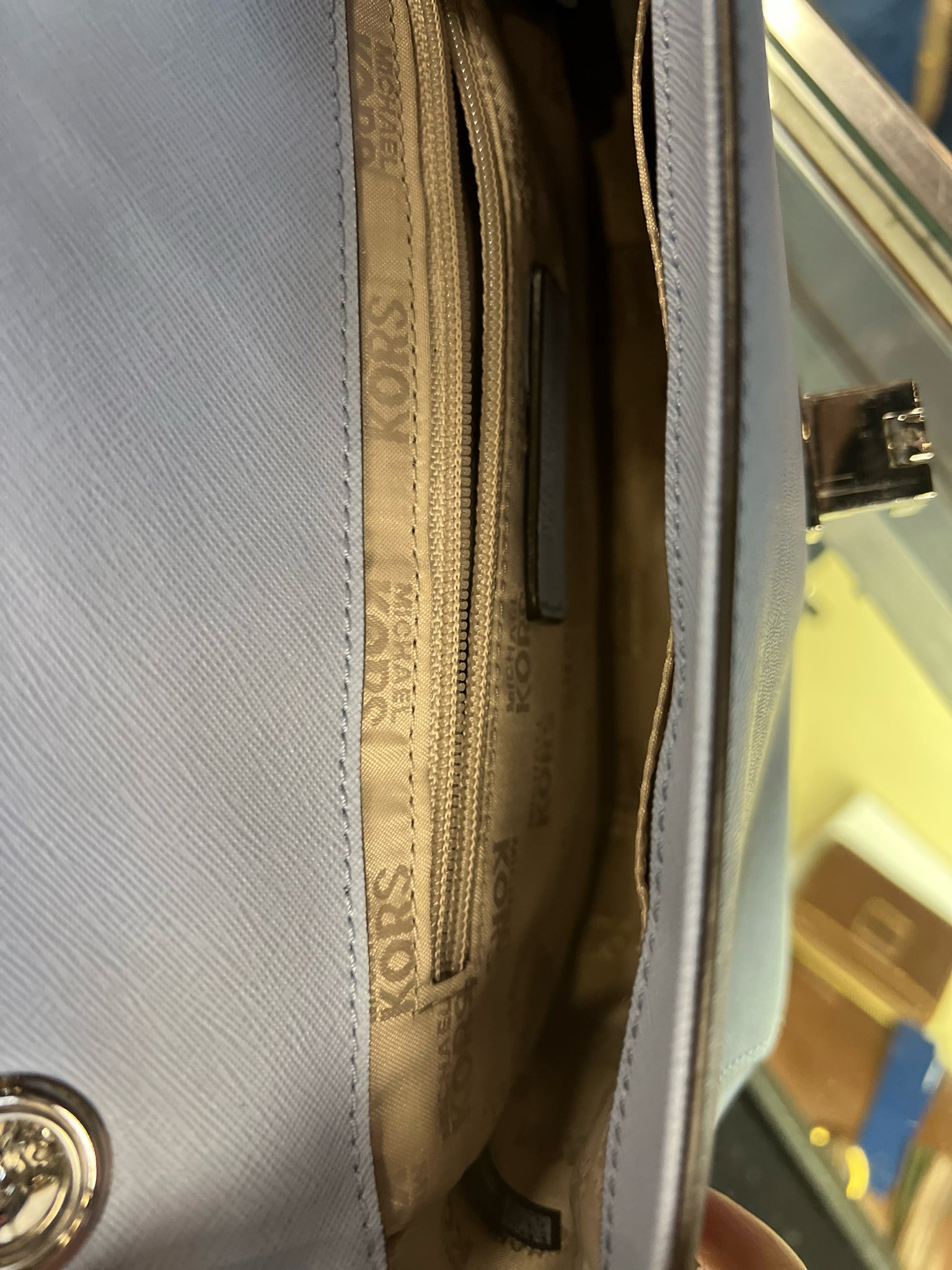 Michael Kors Light Blue Purse