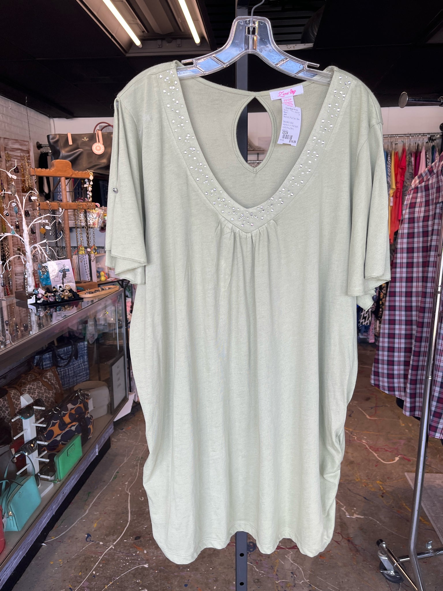 Lena Plus Tops Size 22/24 Blouse
