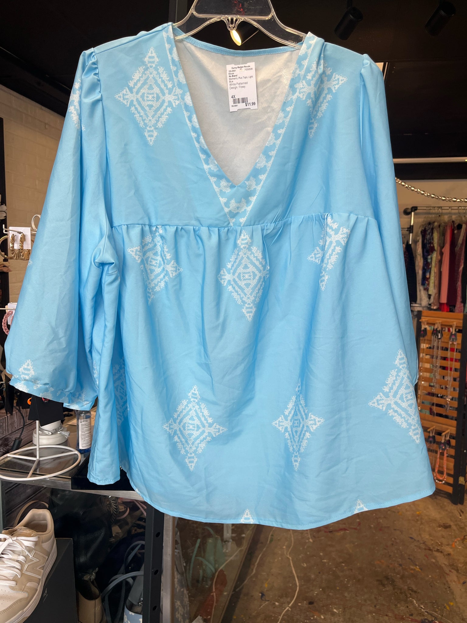 No Brand Plus Tops Size 4X Blouse