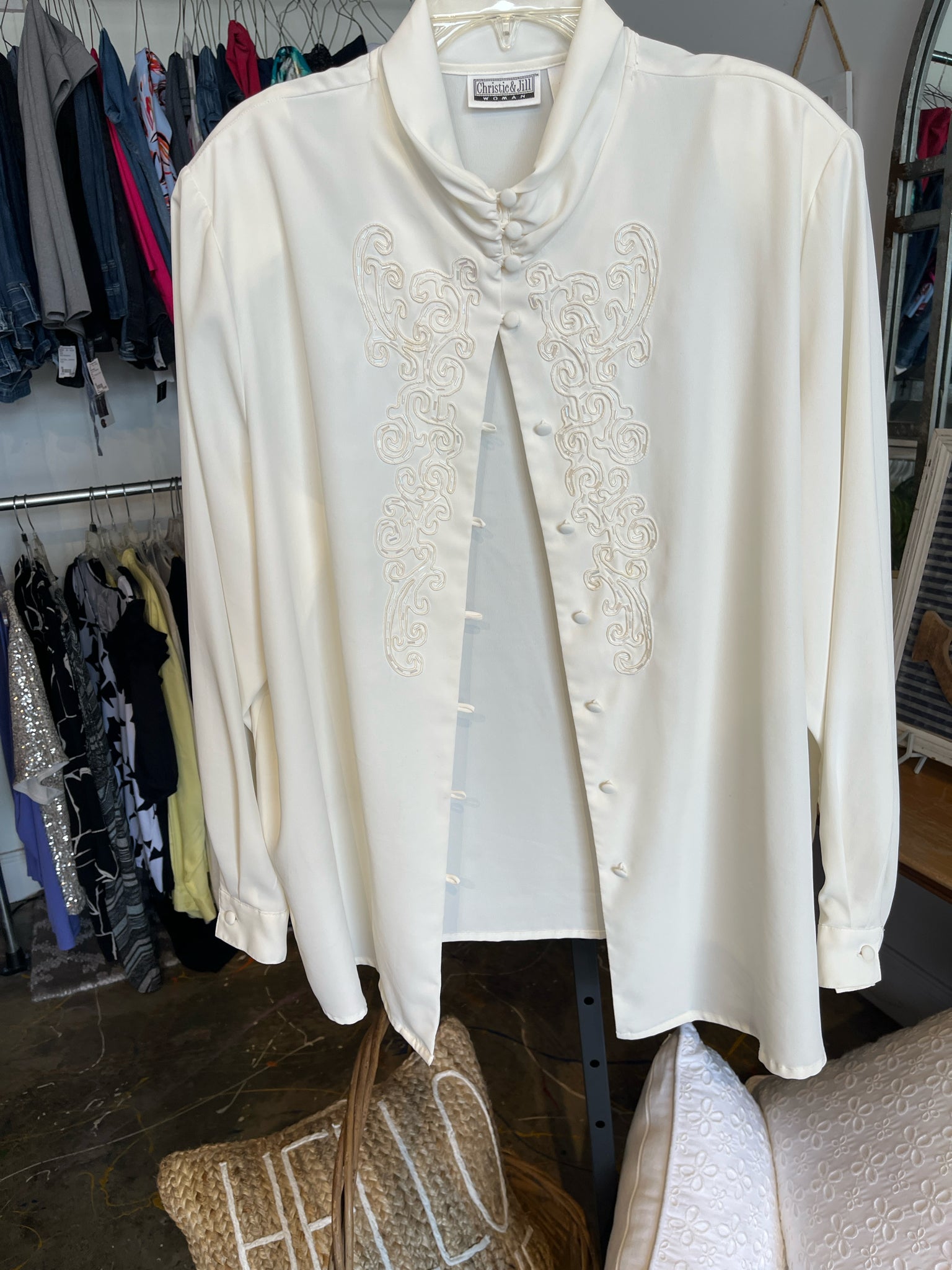 Christie & Jill Plus Tops Size 24W Blouse