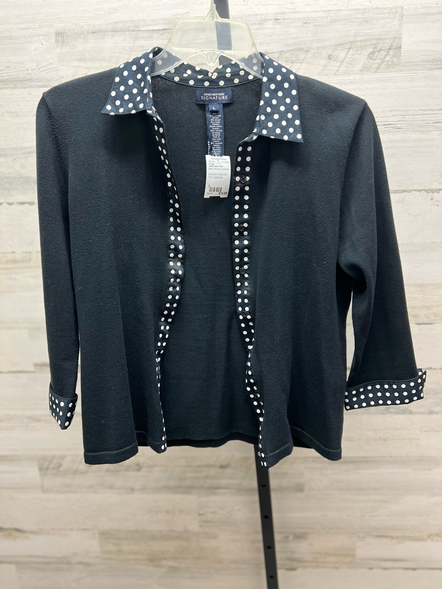 Size L JONES NEW YORK Cardigan