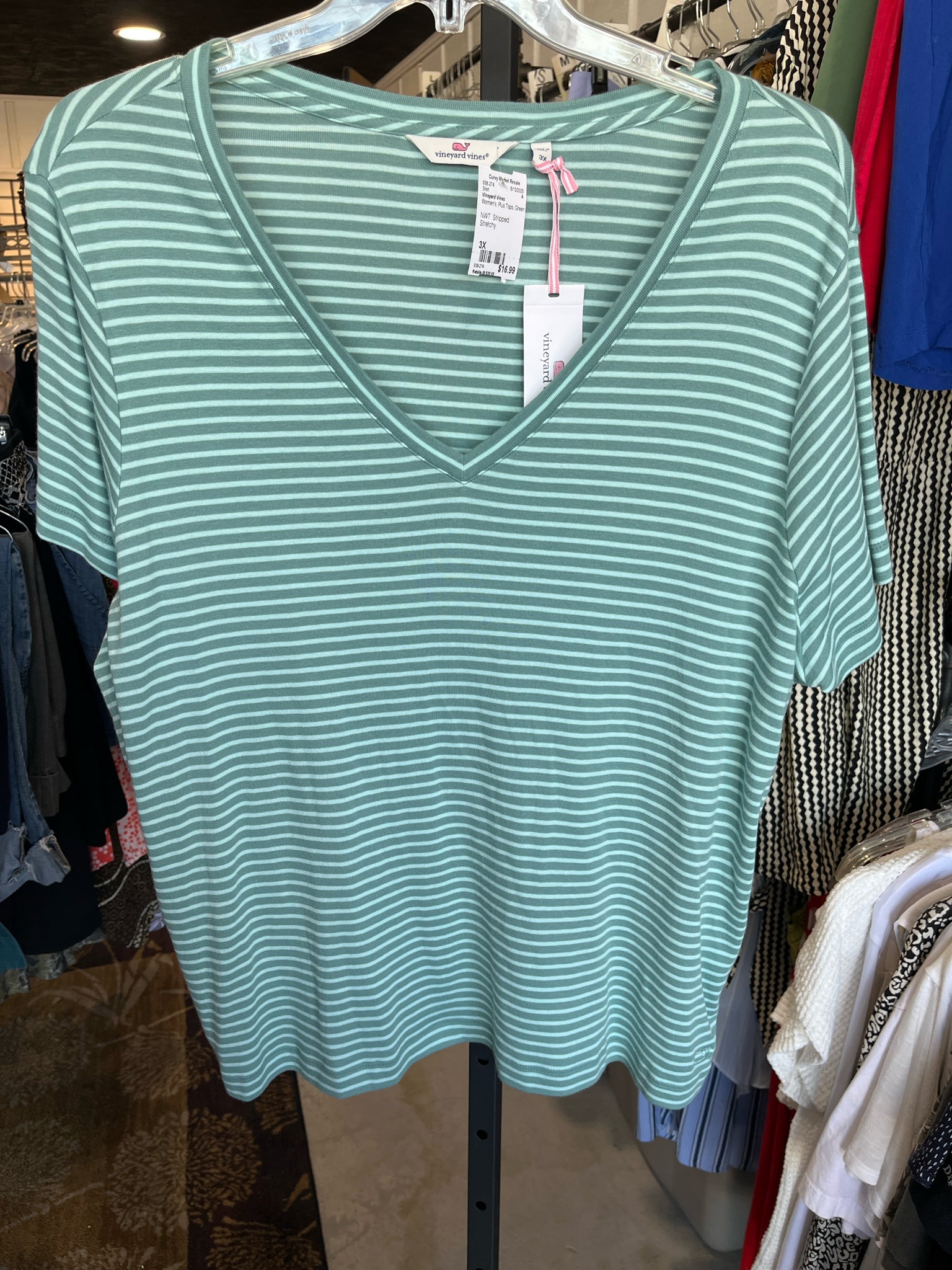 Vineyard Vines Plus Tops Size 3X Shirt