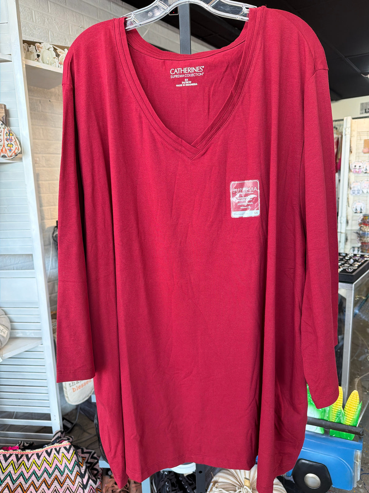Catherines Plus Tops Size 34/36 Shirt