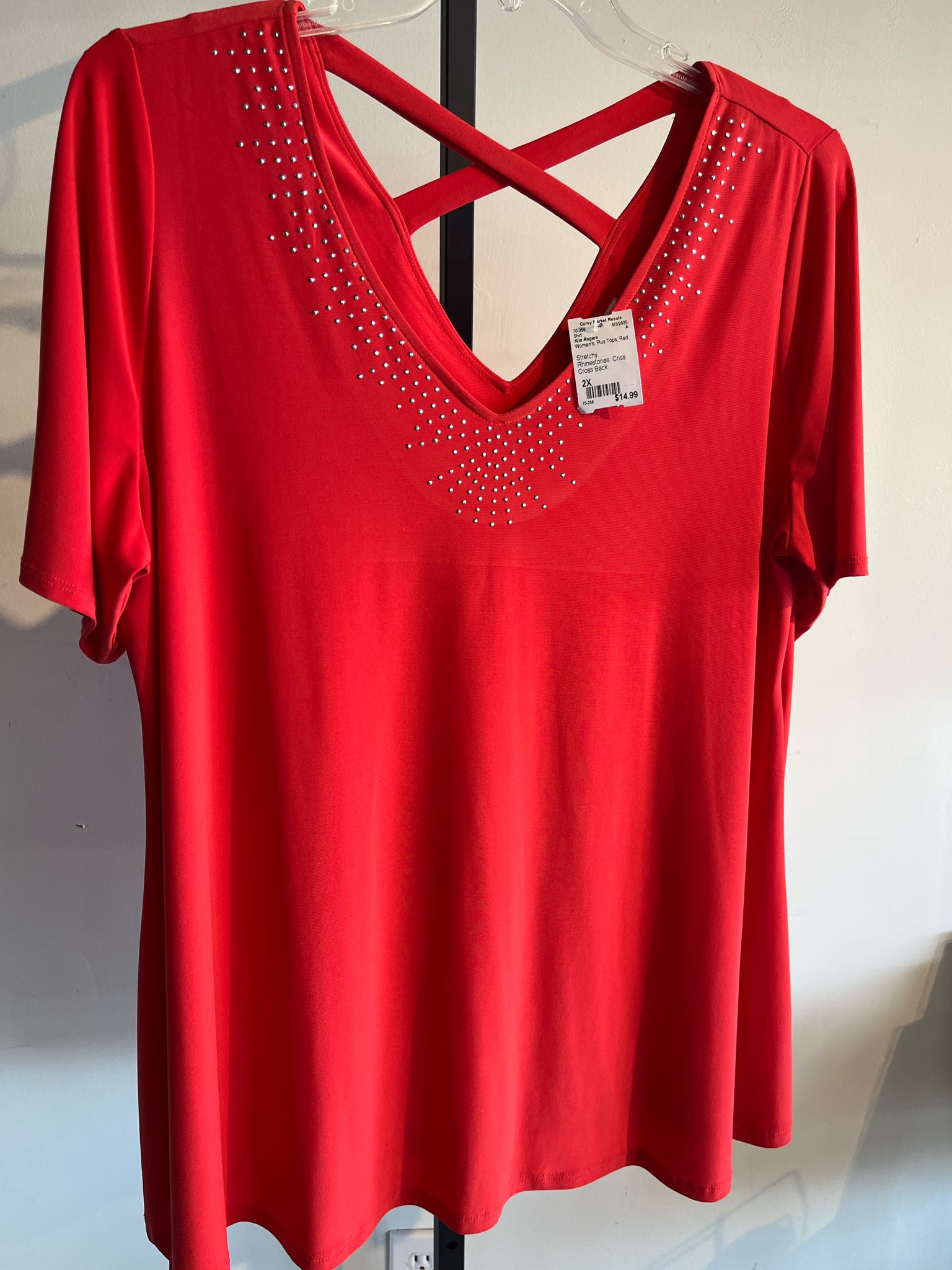 Kim Rogers Plus Tops Size 2X Shirt