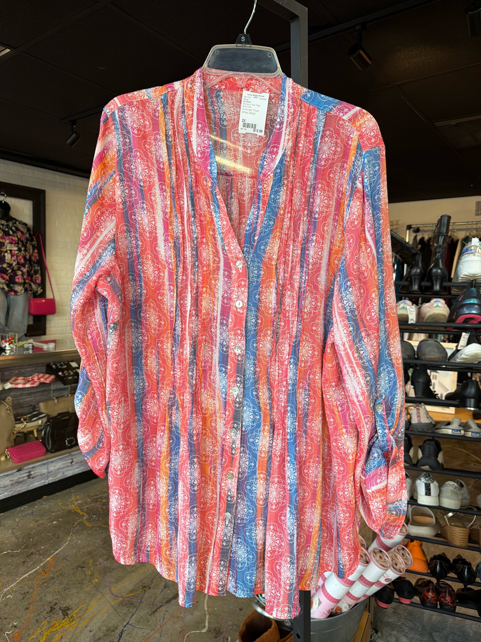 No Brand Plus Tops Size 2X Blouse