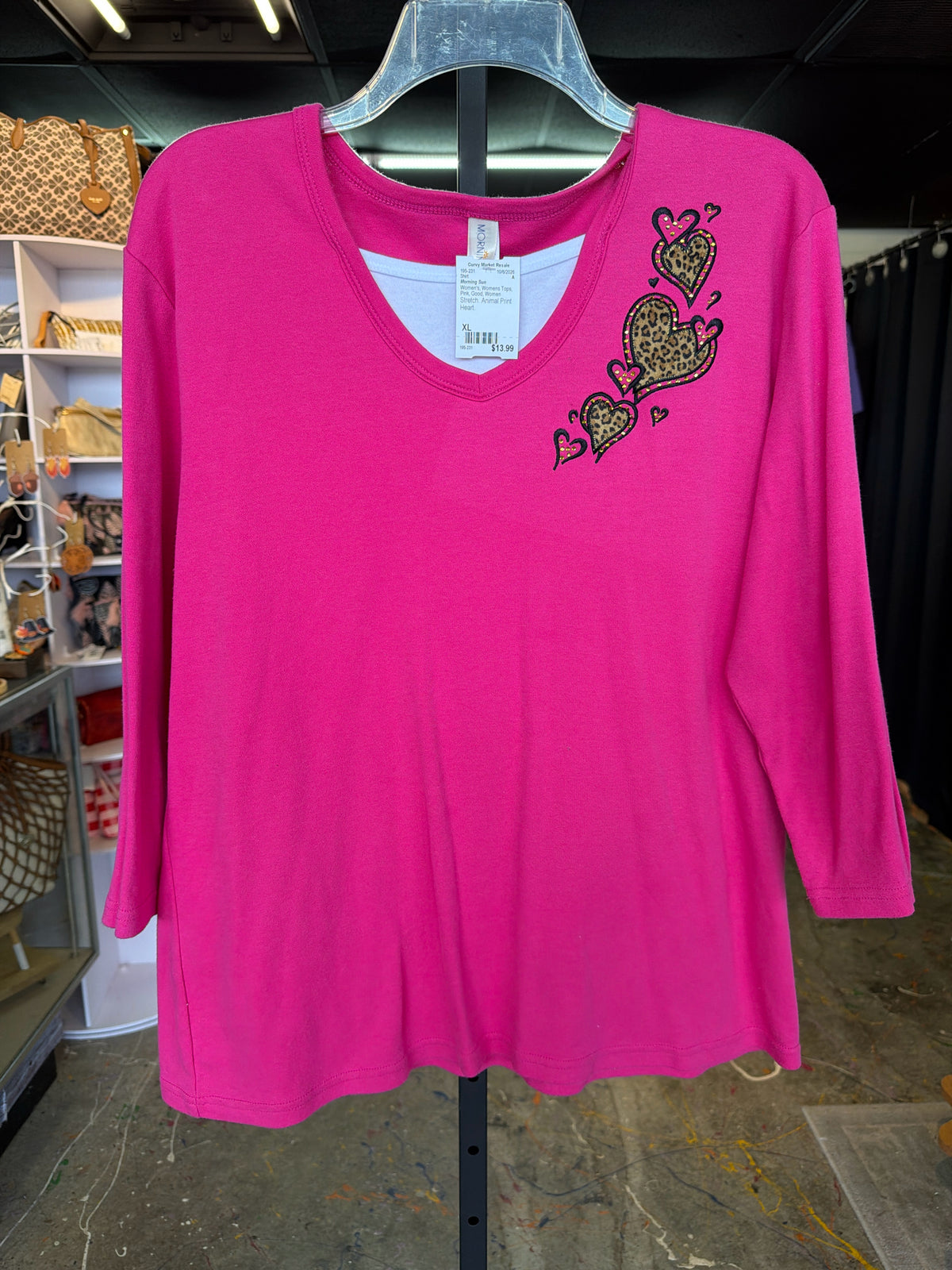 Morning Sun Womens Tops Size XL Shirt