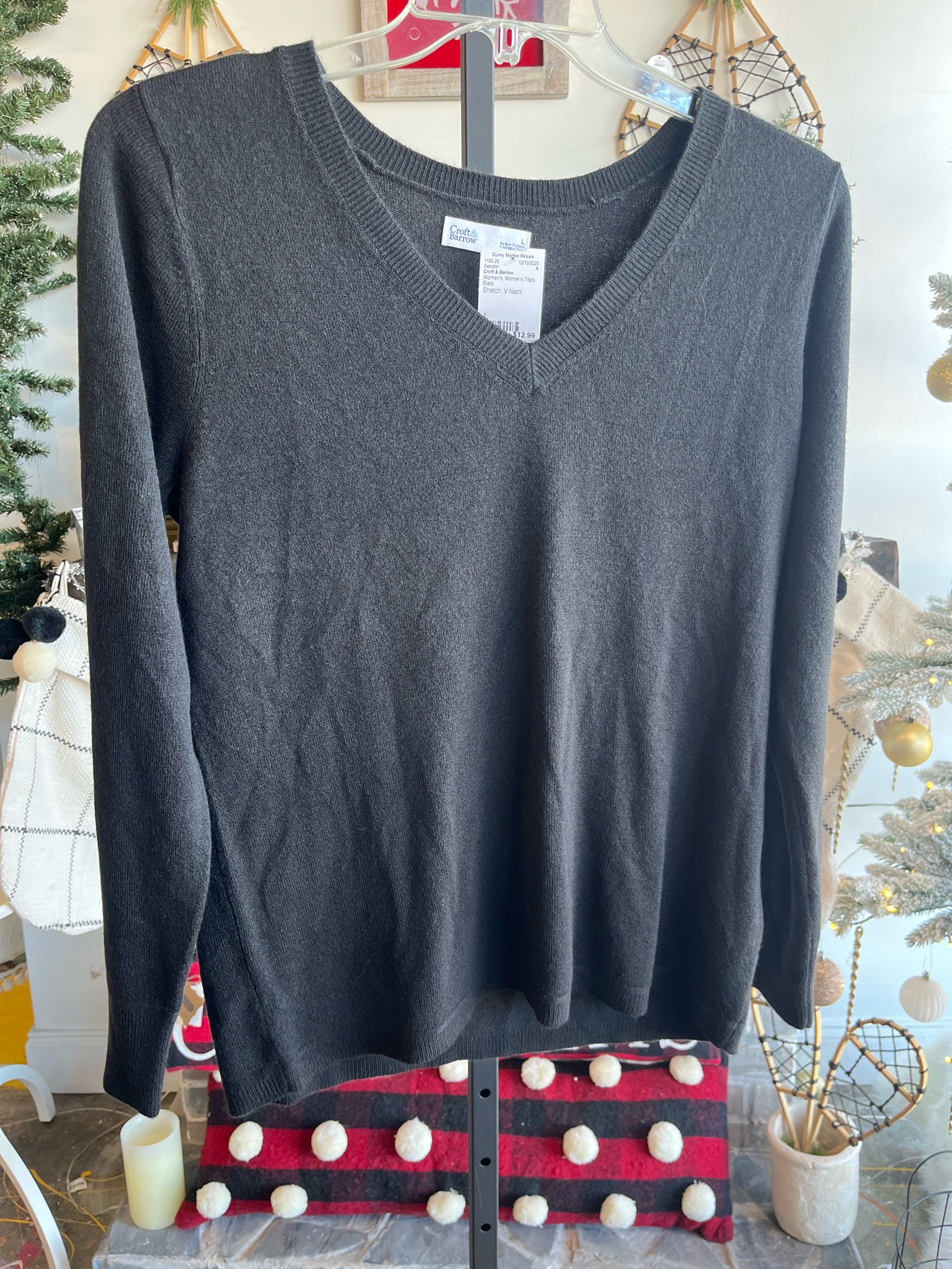 Croft & Barrow Womens Tops Size L Sweater