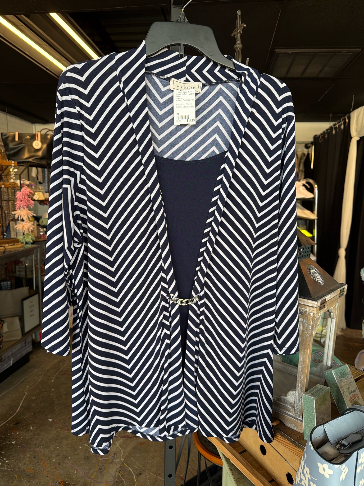 Liz Mccoy Plus Tops Size 2X Blouse
