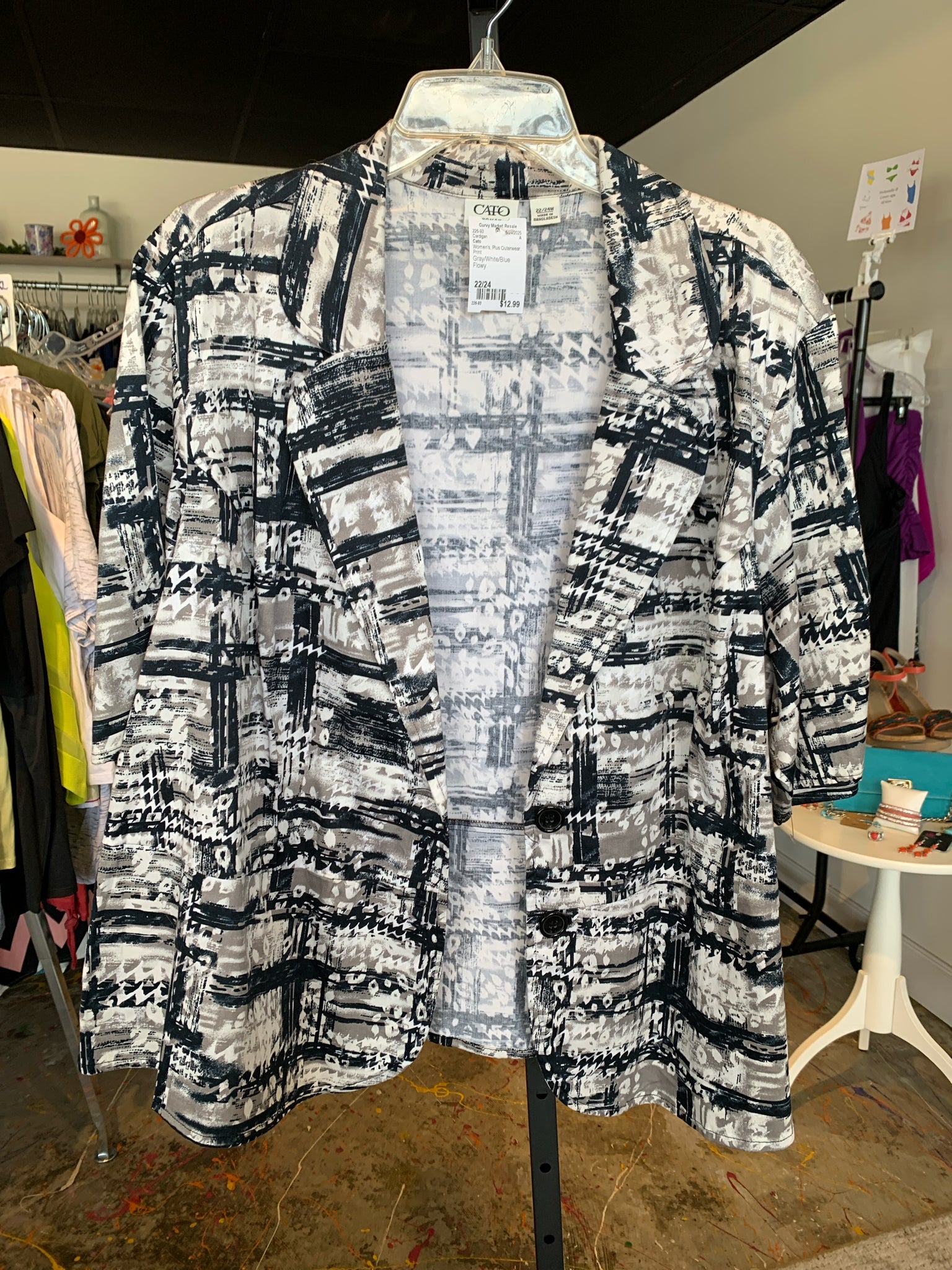 Cato Plus Outerwear Size 22/24 Cardigan
