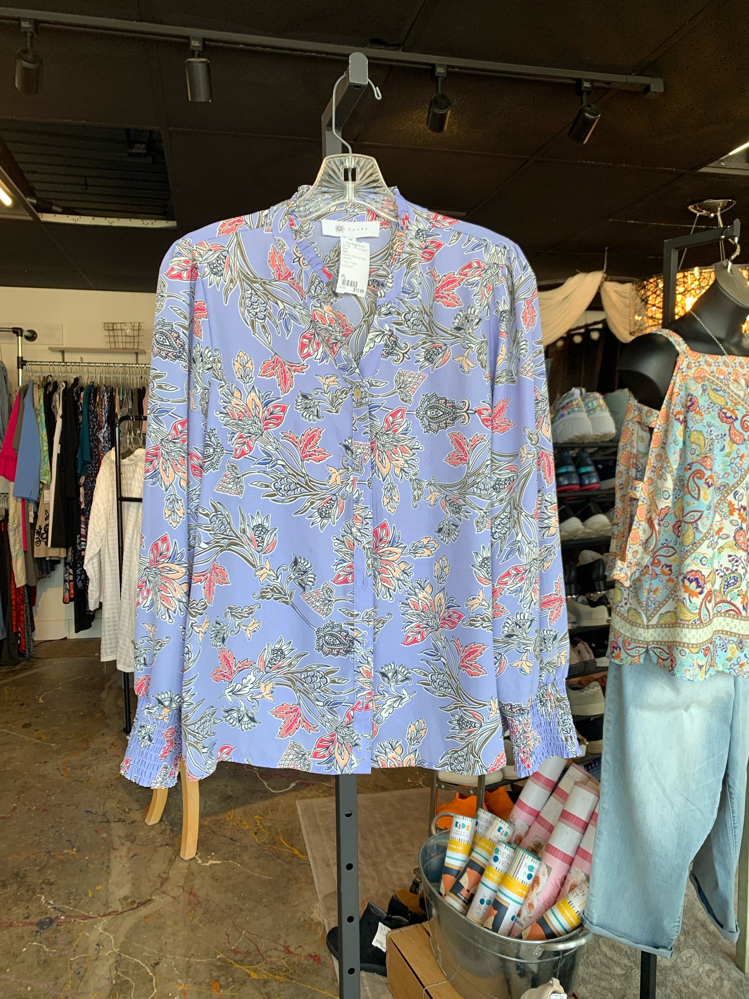 Fever Womens Tops Size PL Blouse