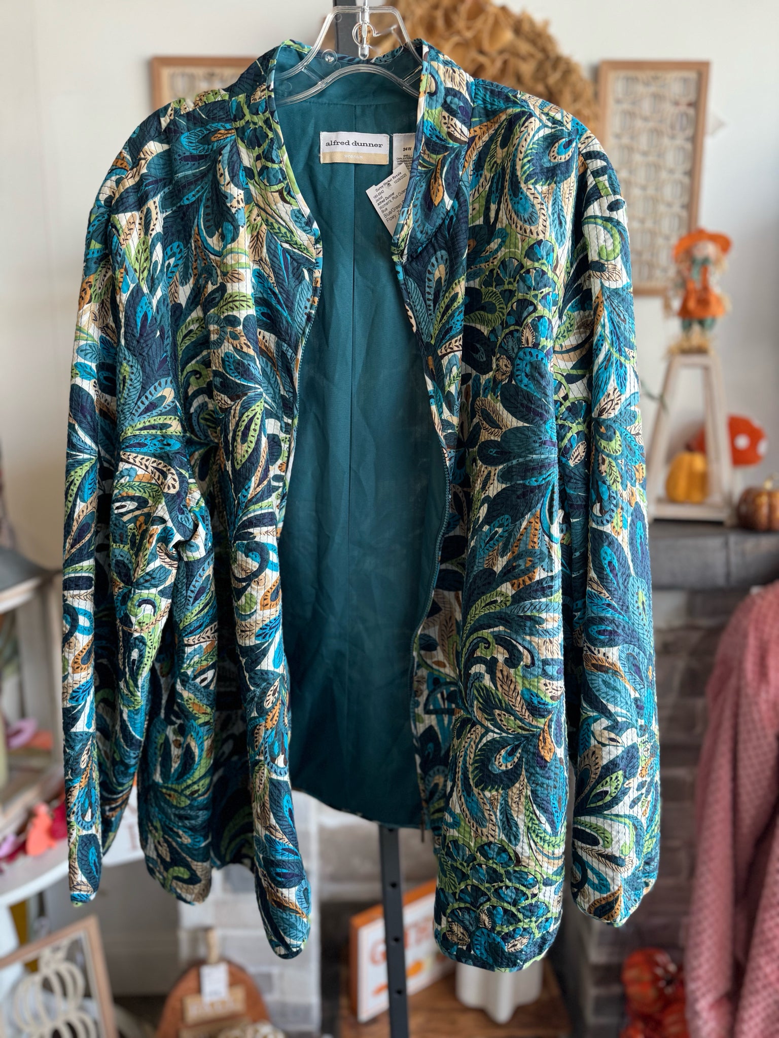 Alfred Dunner Plus Outerwear Size 24W Jacket