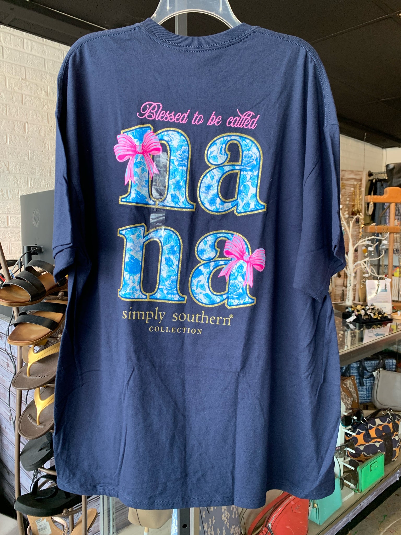 SIMPLY SOUTHERN Plus Tops Size 2X Shirt