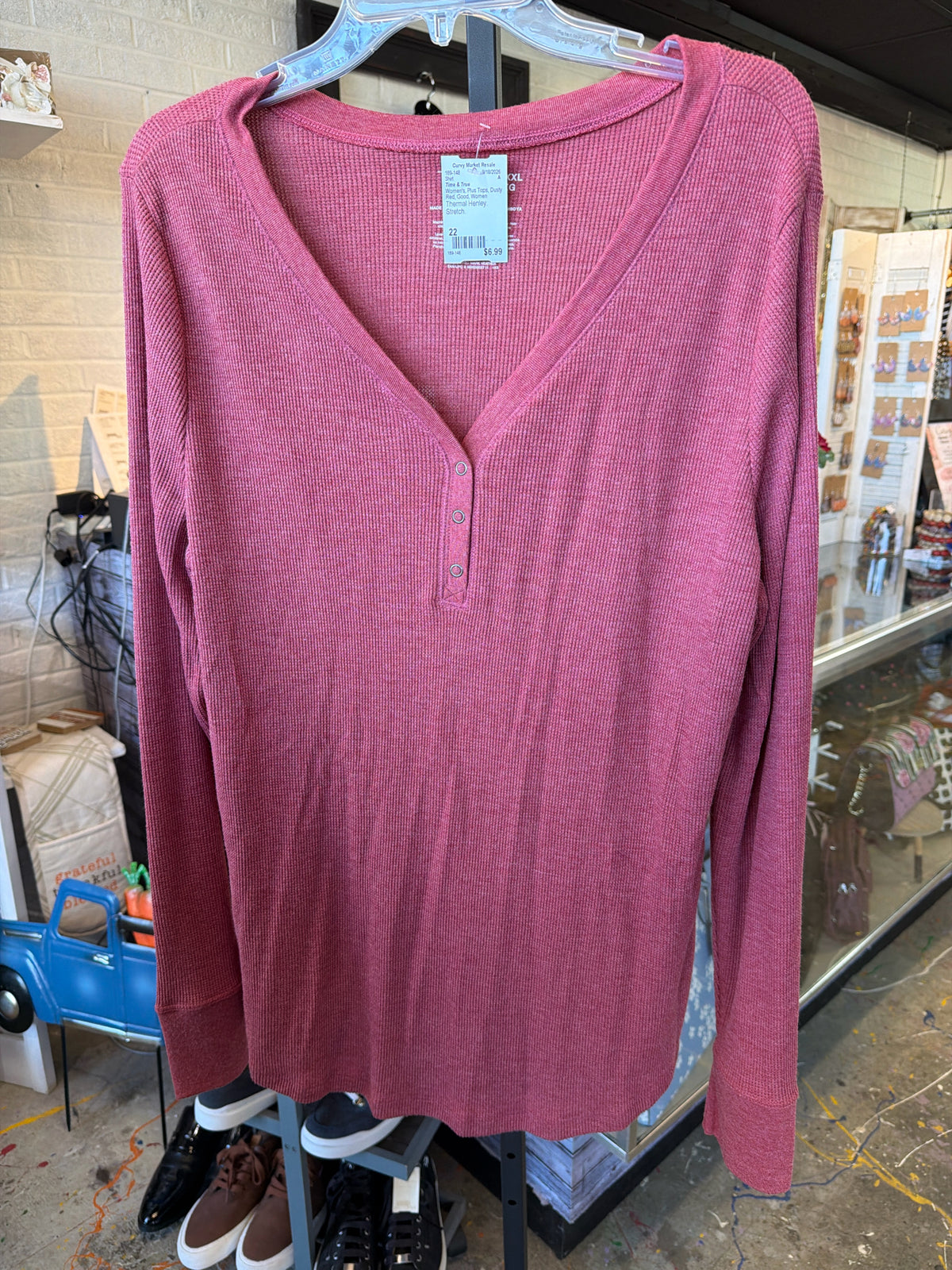 Time & True Plus Tops Size 22 Shirt