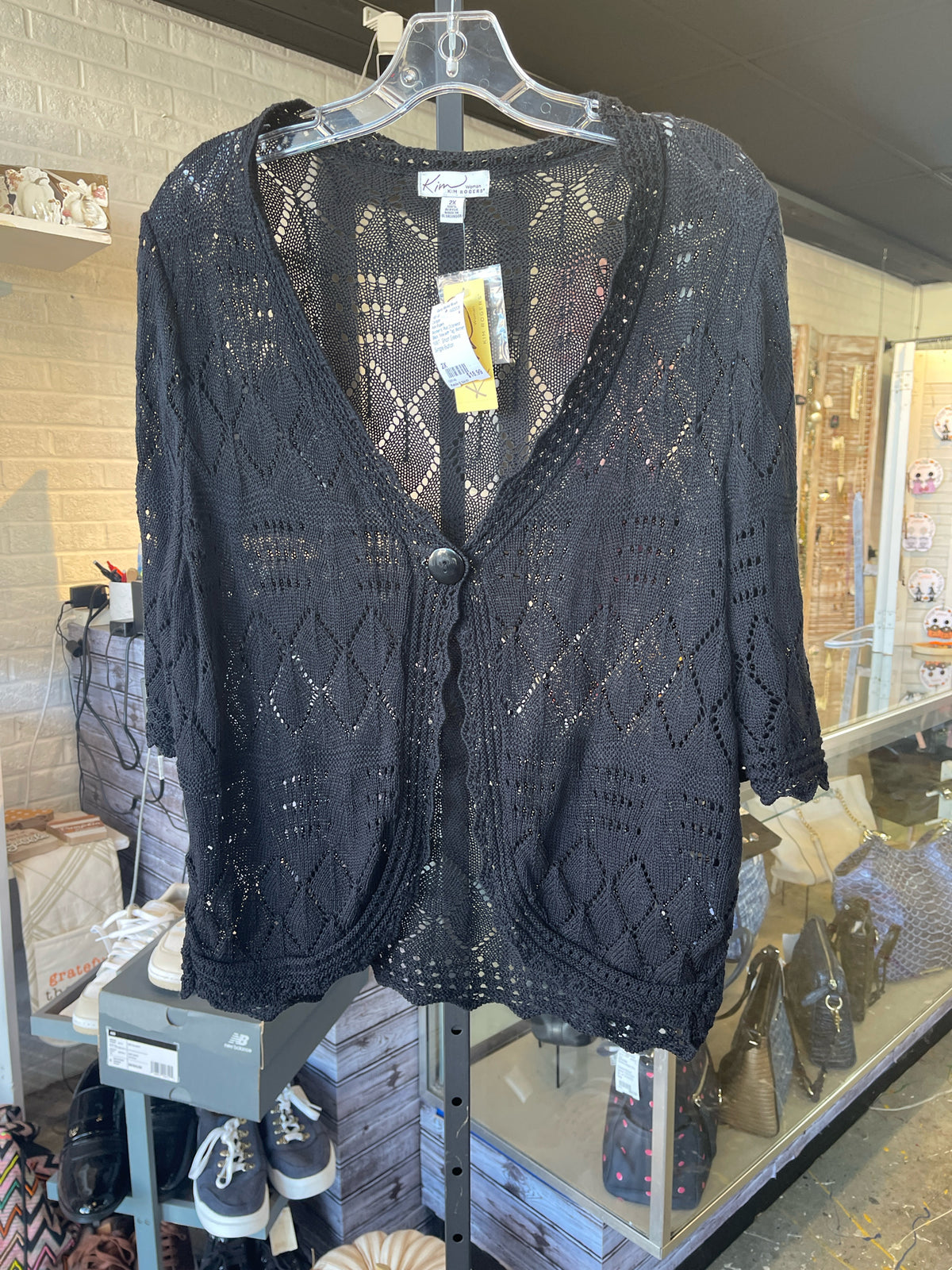 Kim Rogers Plus Outerwear Size 2X Cardigan