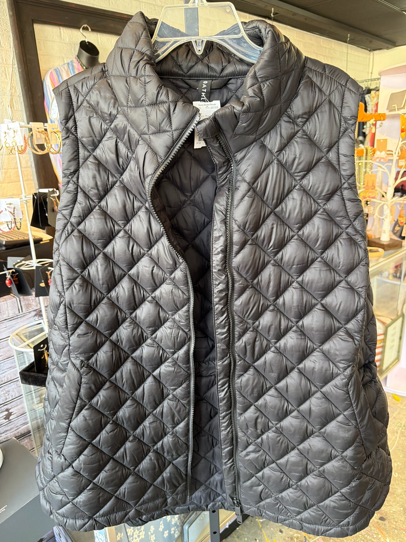 Athleta Plus Outerwear Size 3X Vest