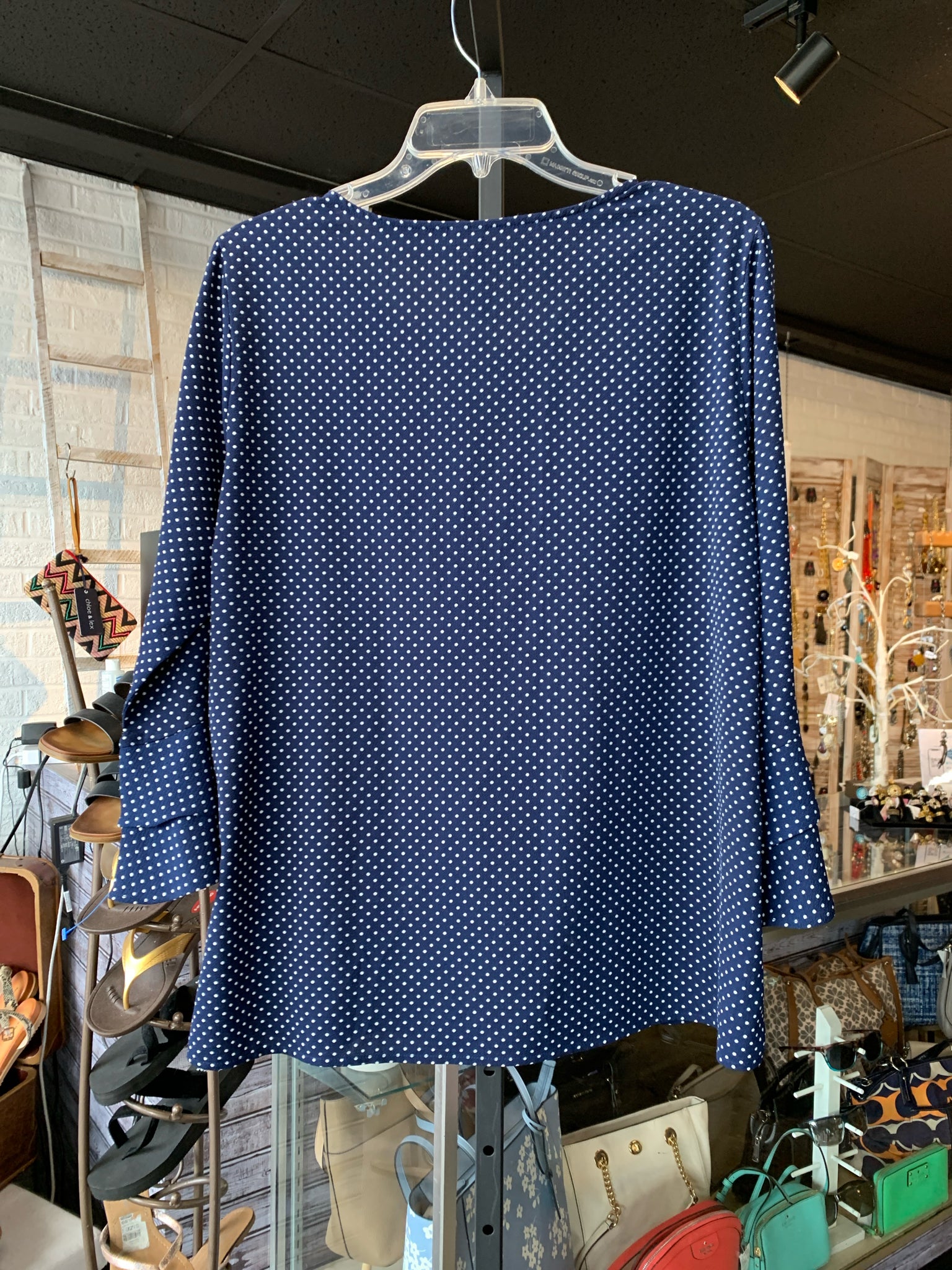 Cathy Womens Tops Size L Blouse