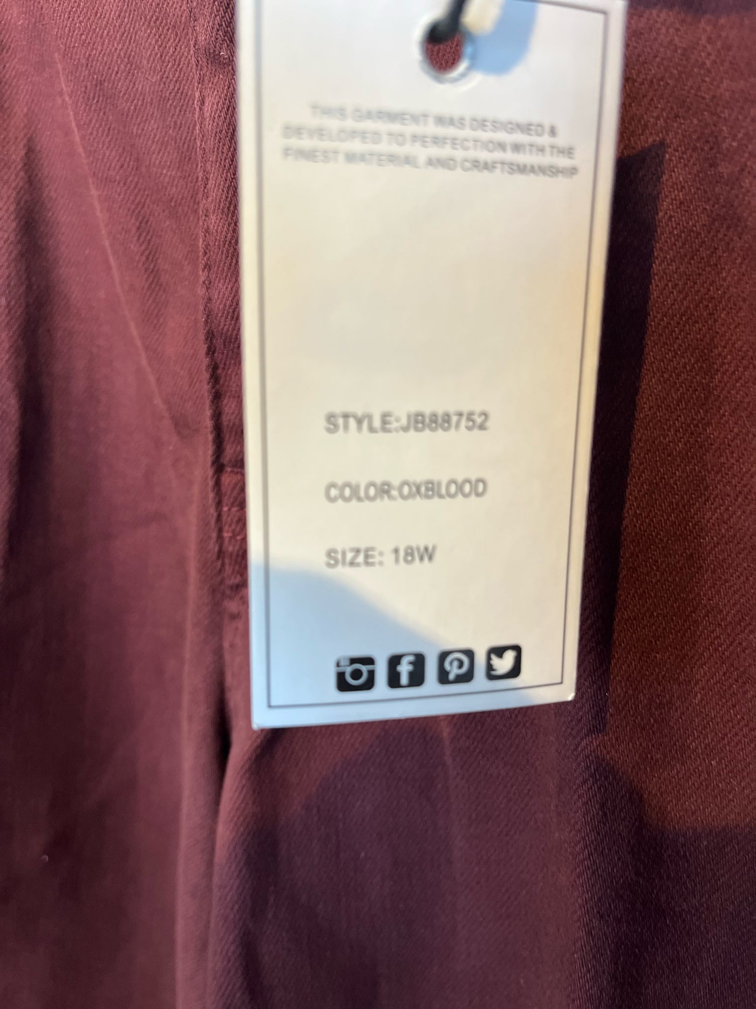 Size 18W JUDY BLUE Pants