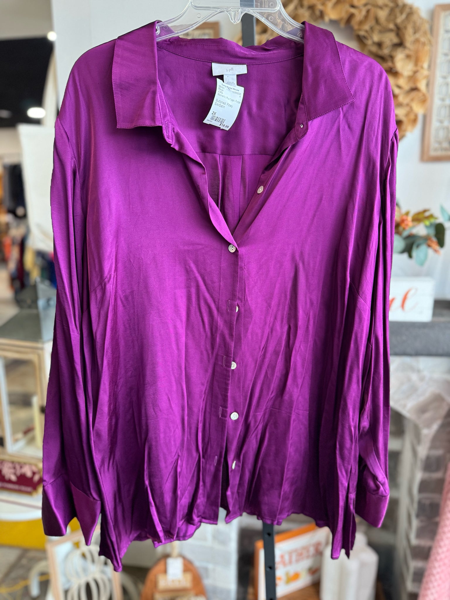 J.JILL Plus Tops Size 2X Blouse