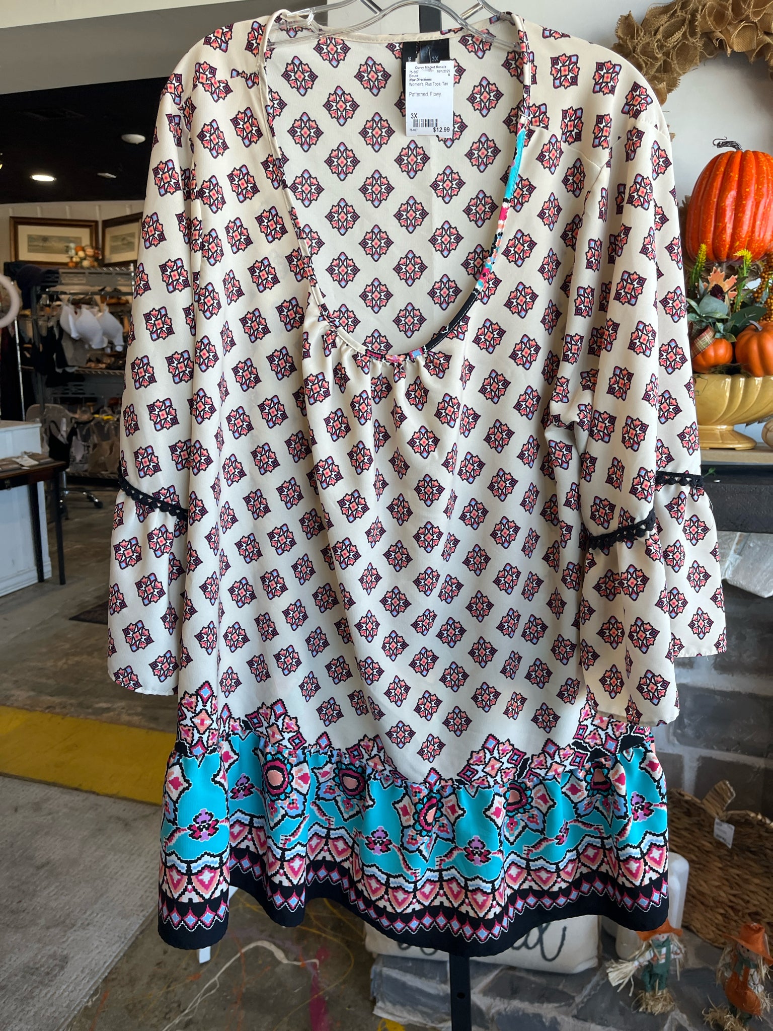 New Directions Plus Tops Size 3X Blouse