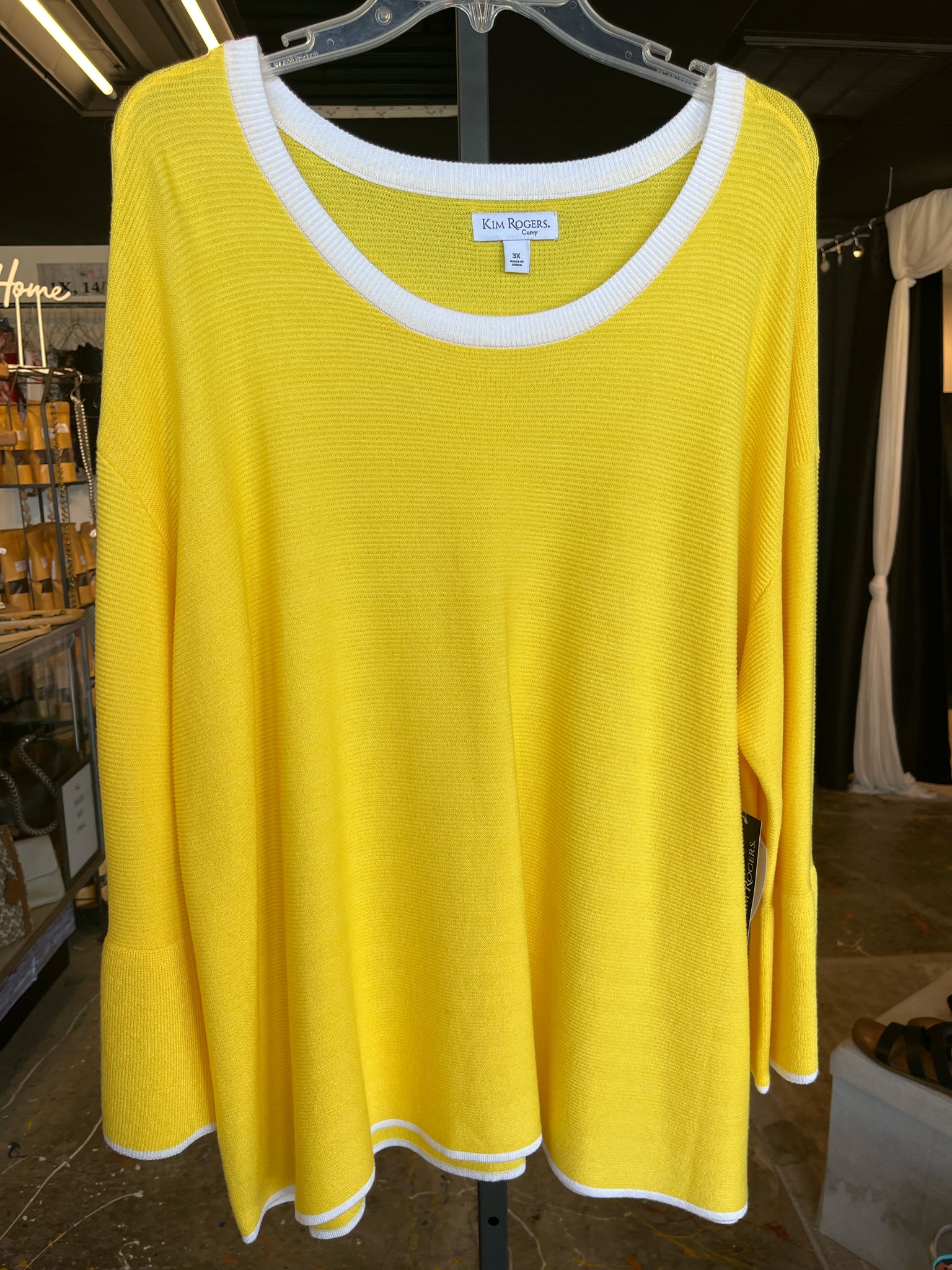 Kim Rogers Plus Tops Size 3X Sweater