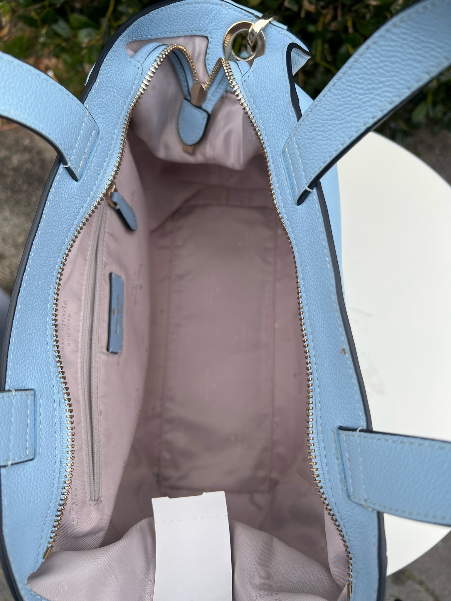 KATE SPADE Light Blue Purse