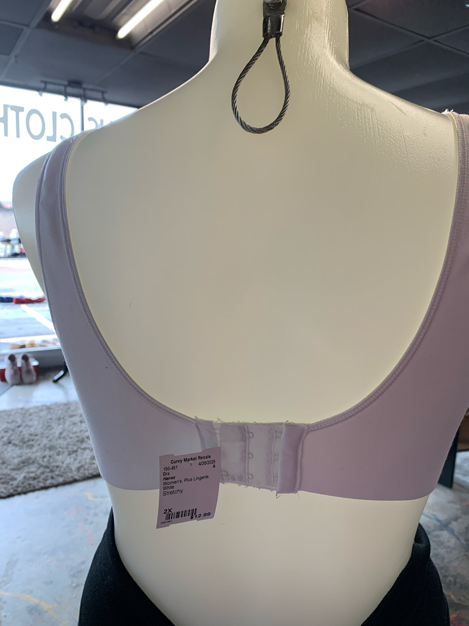 Hanes Plus Lingerie Size 2X Bra