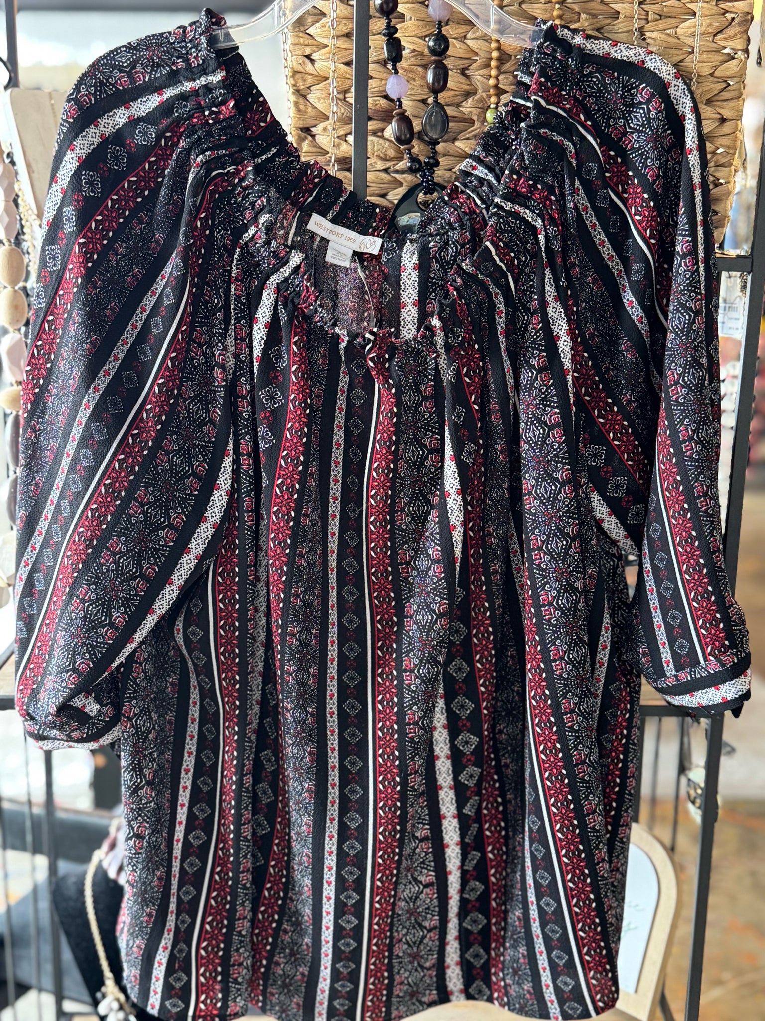 westport Plus Tops Size 2X Blouse