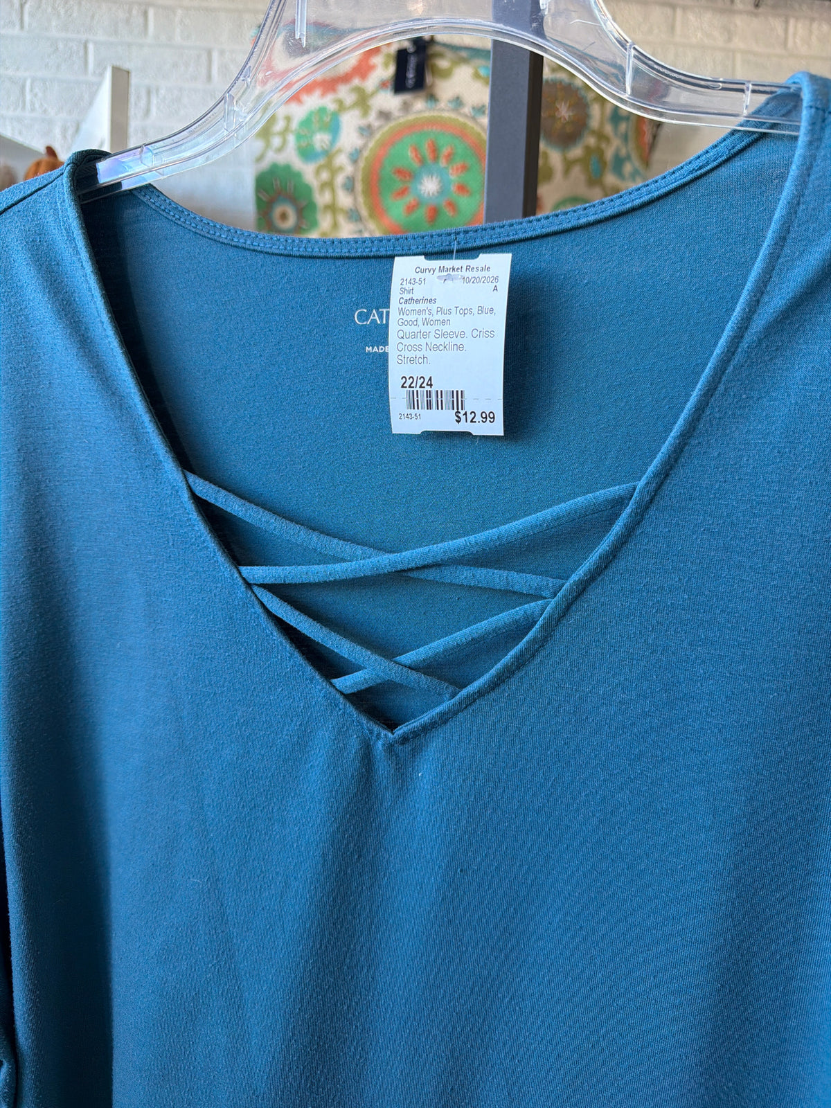 Catherines Plus Tops Size 22/24 Shirt
