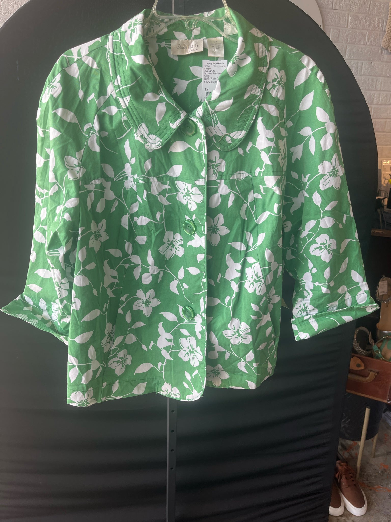 Studio Works Plus Outerwear Size 3X Cardigan