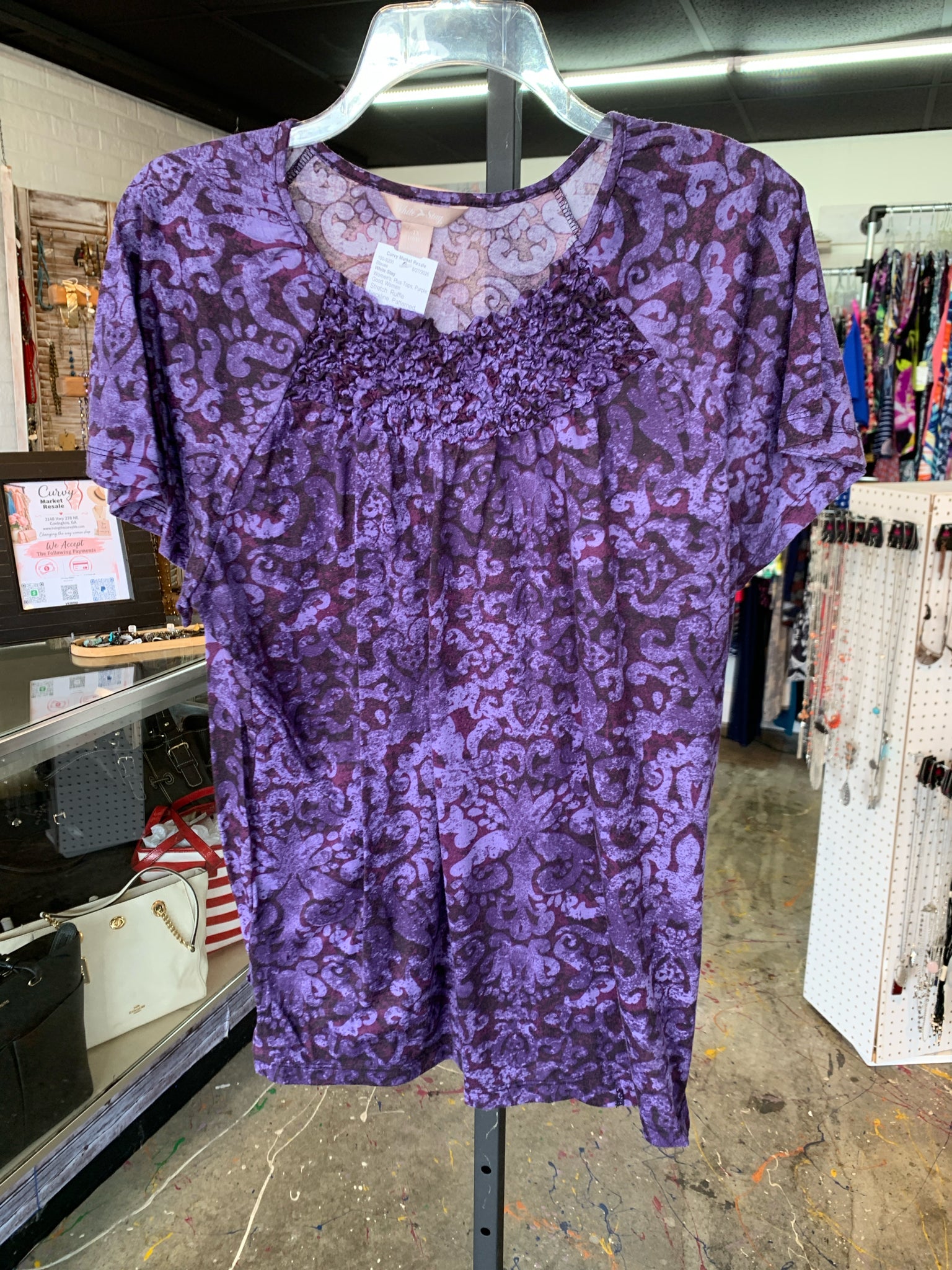 White Stag Plus Tops Size 16W Blouse
