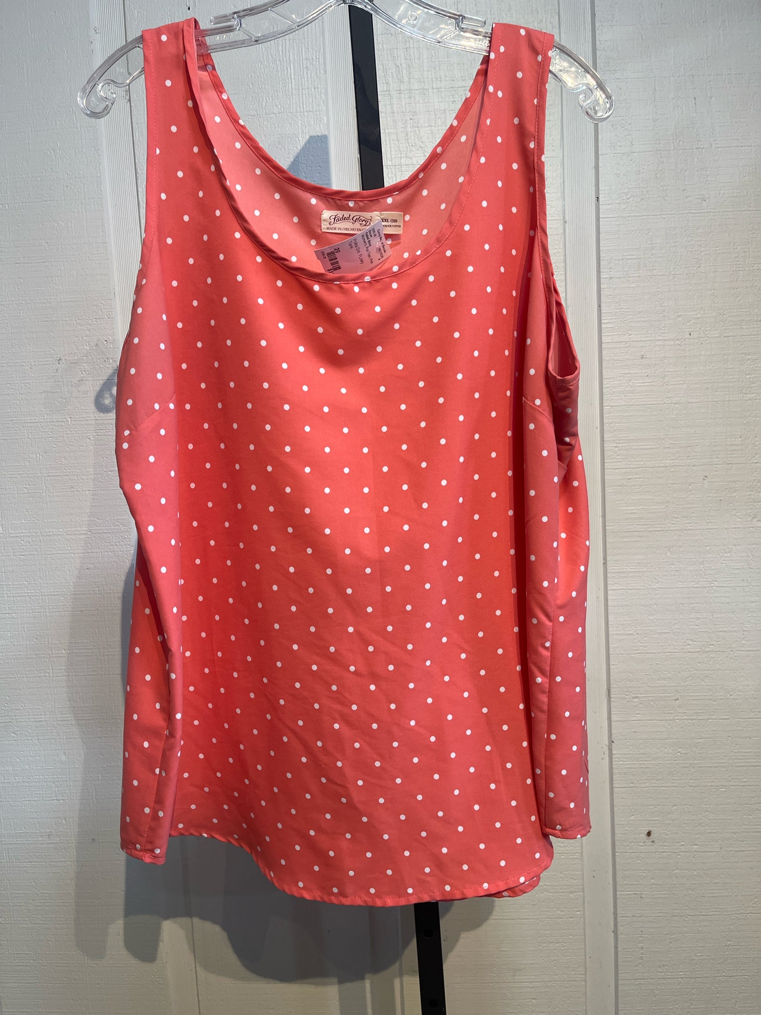 Faded Glory Plus Tops Size 20 Blouse