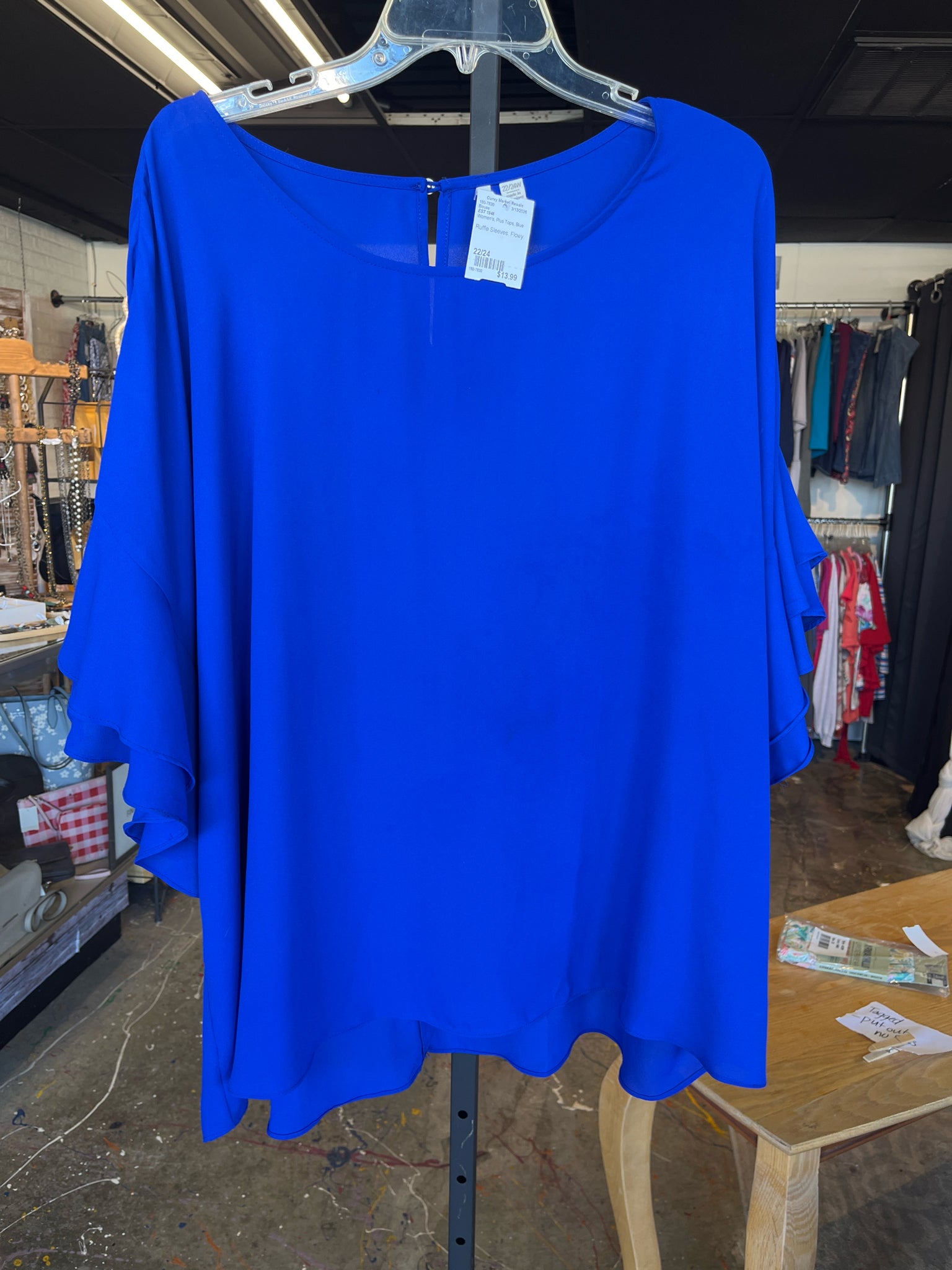 EST 1946 Plus Tops Size 22/24 Blouse