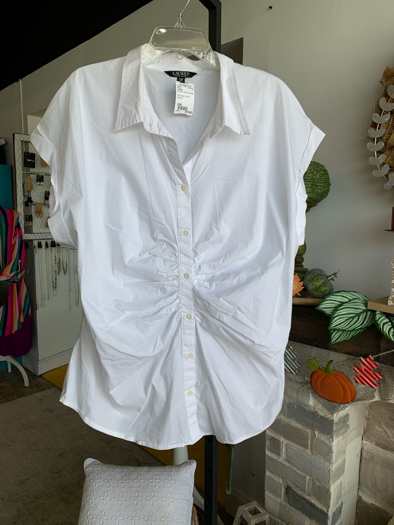 LAUREN Plus Tops Size 22W Blouse