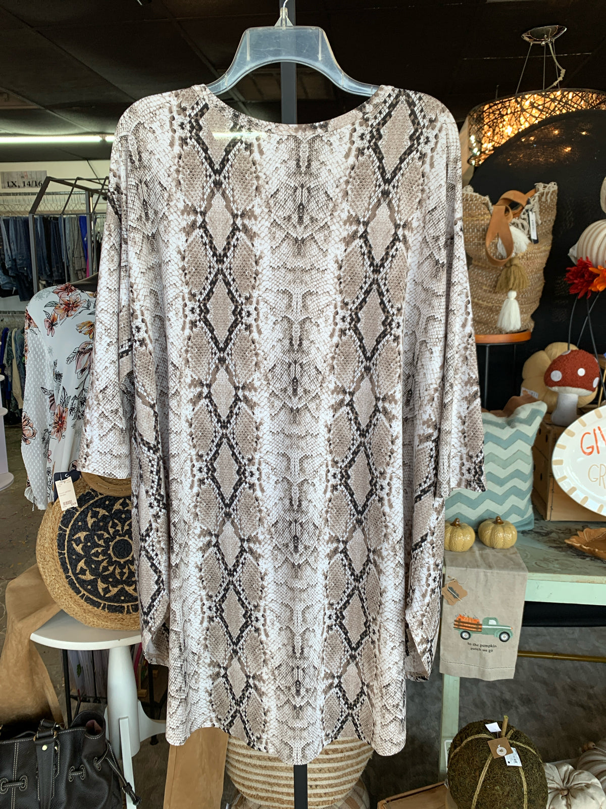 Paisley Grace Womens Tops Size XXL Blouse