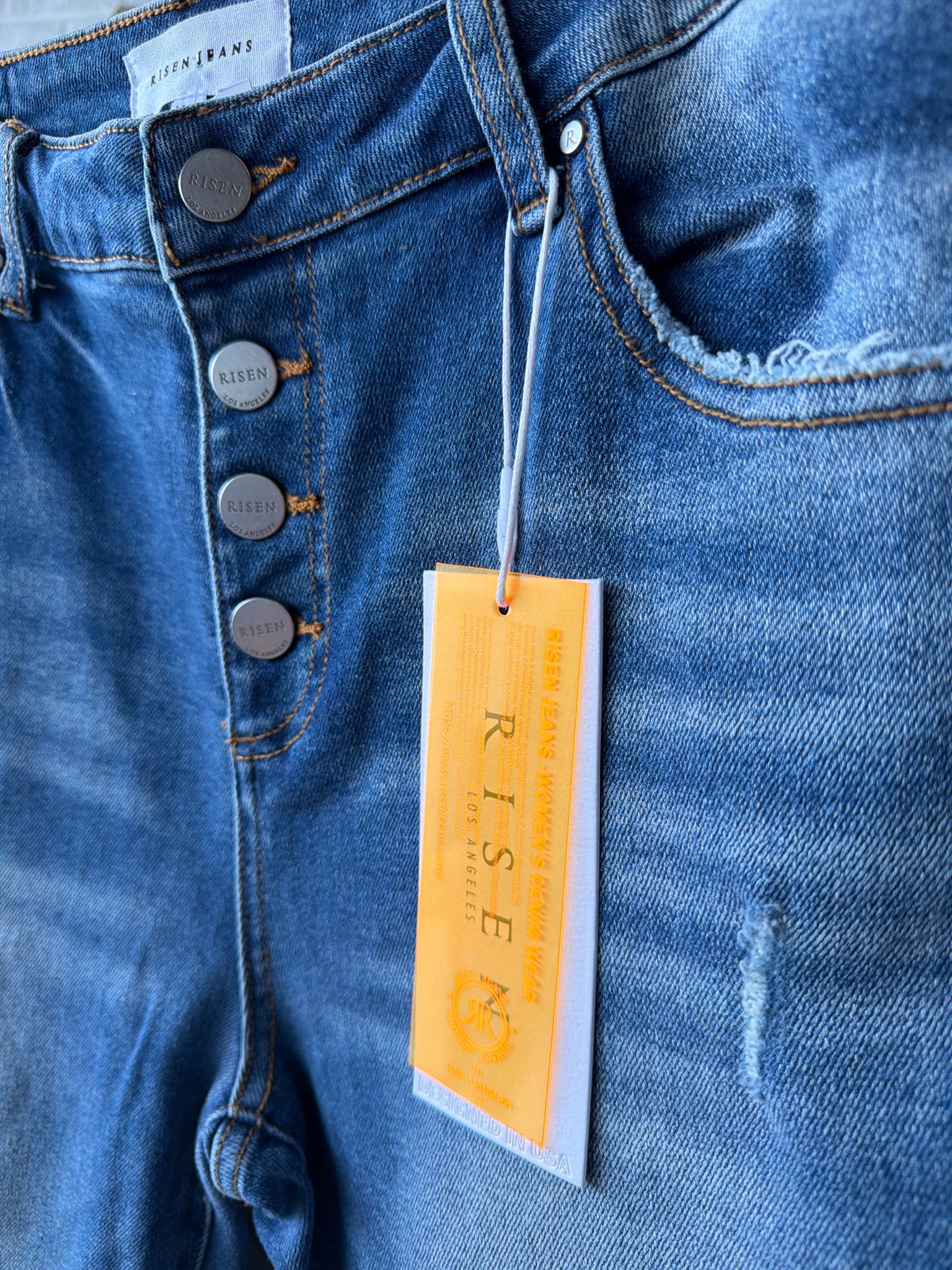 Risen Womens Bottoms Size 15/32 Jeans