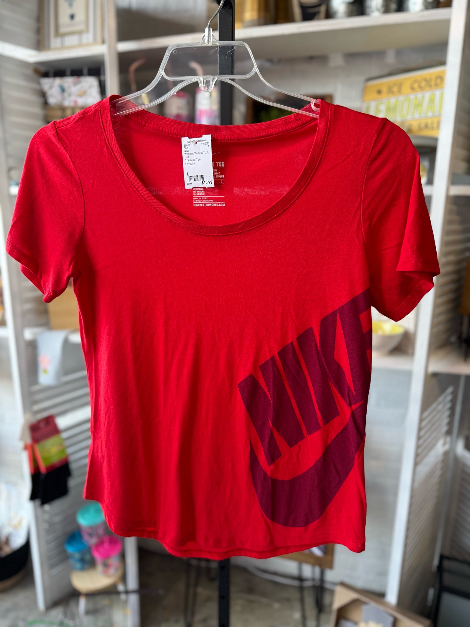 NIKE Womens Tops Size L Shirt