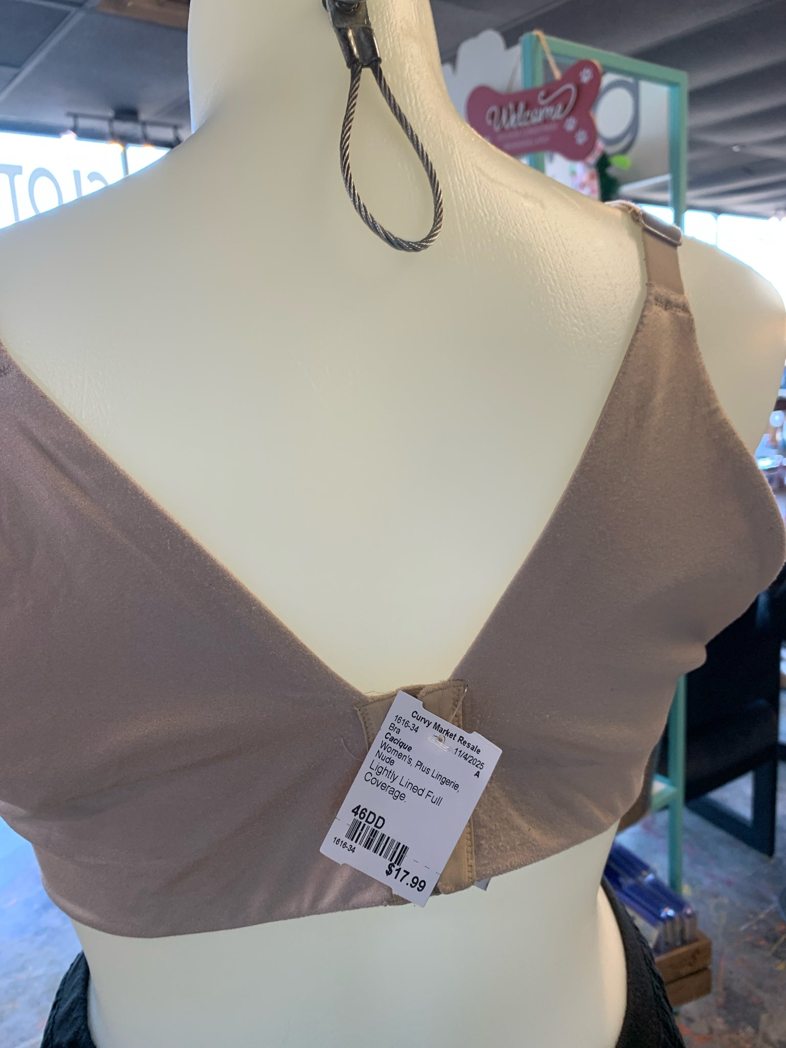 Cacique Plus Lingerie Size 46DD Bra