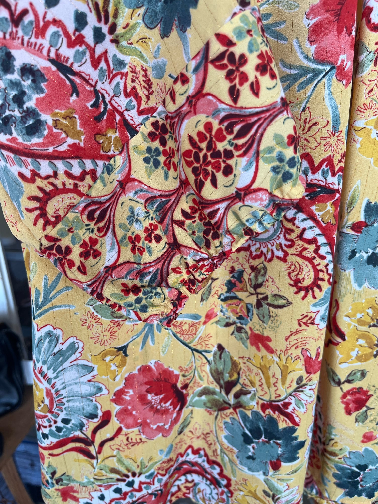 Fig and Flowers Plus Tops Size 1X Blouse