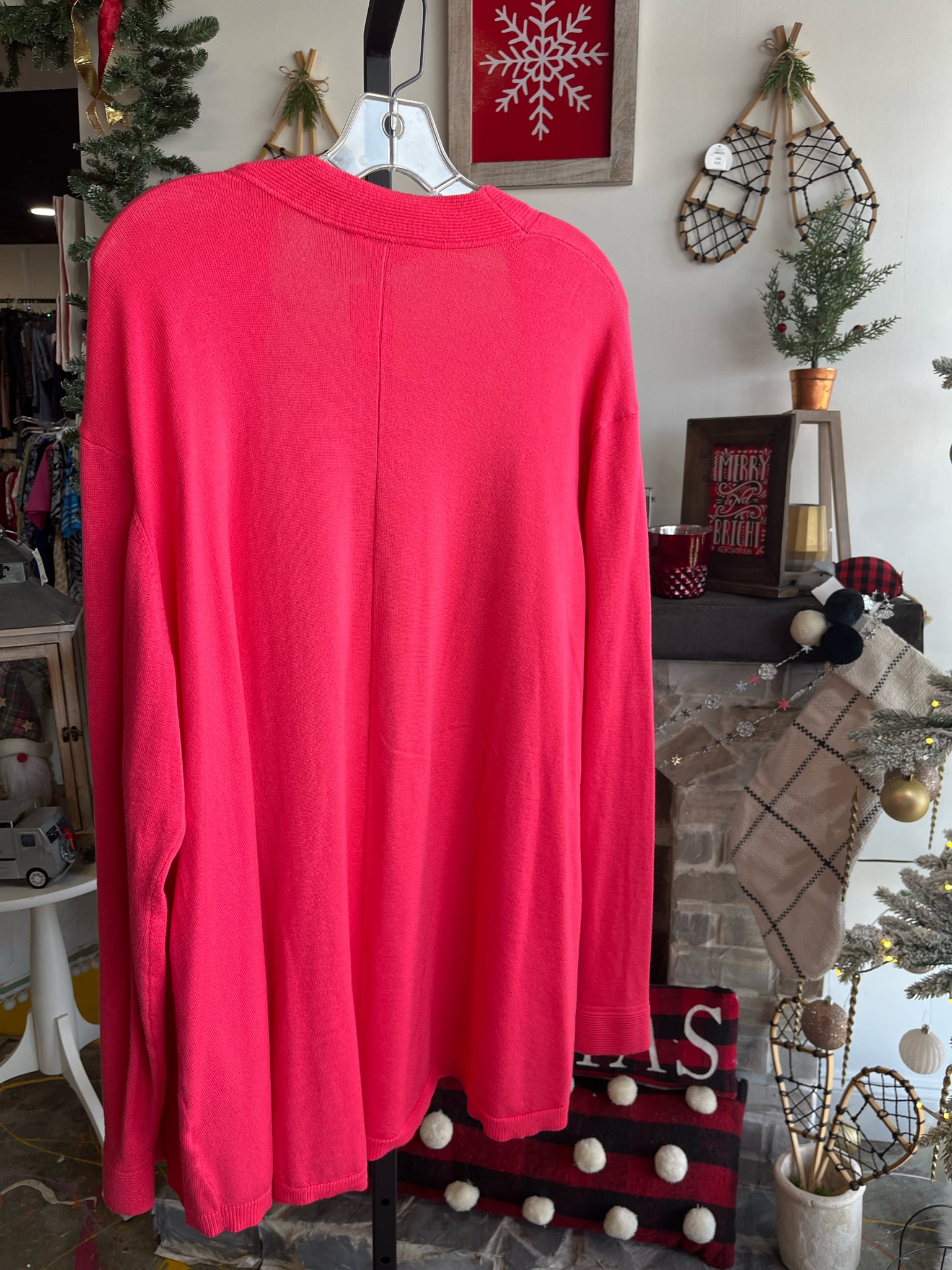 Terra & Sky Plus Outerwear Size 24/26 Cardigan