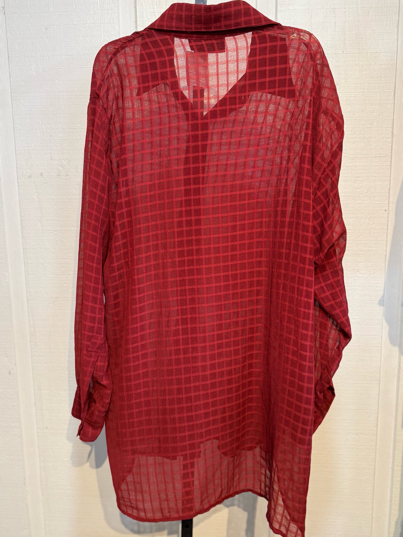 Fleurs Plus Tops Size 2X Blouse