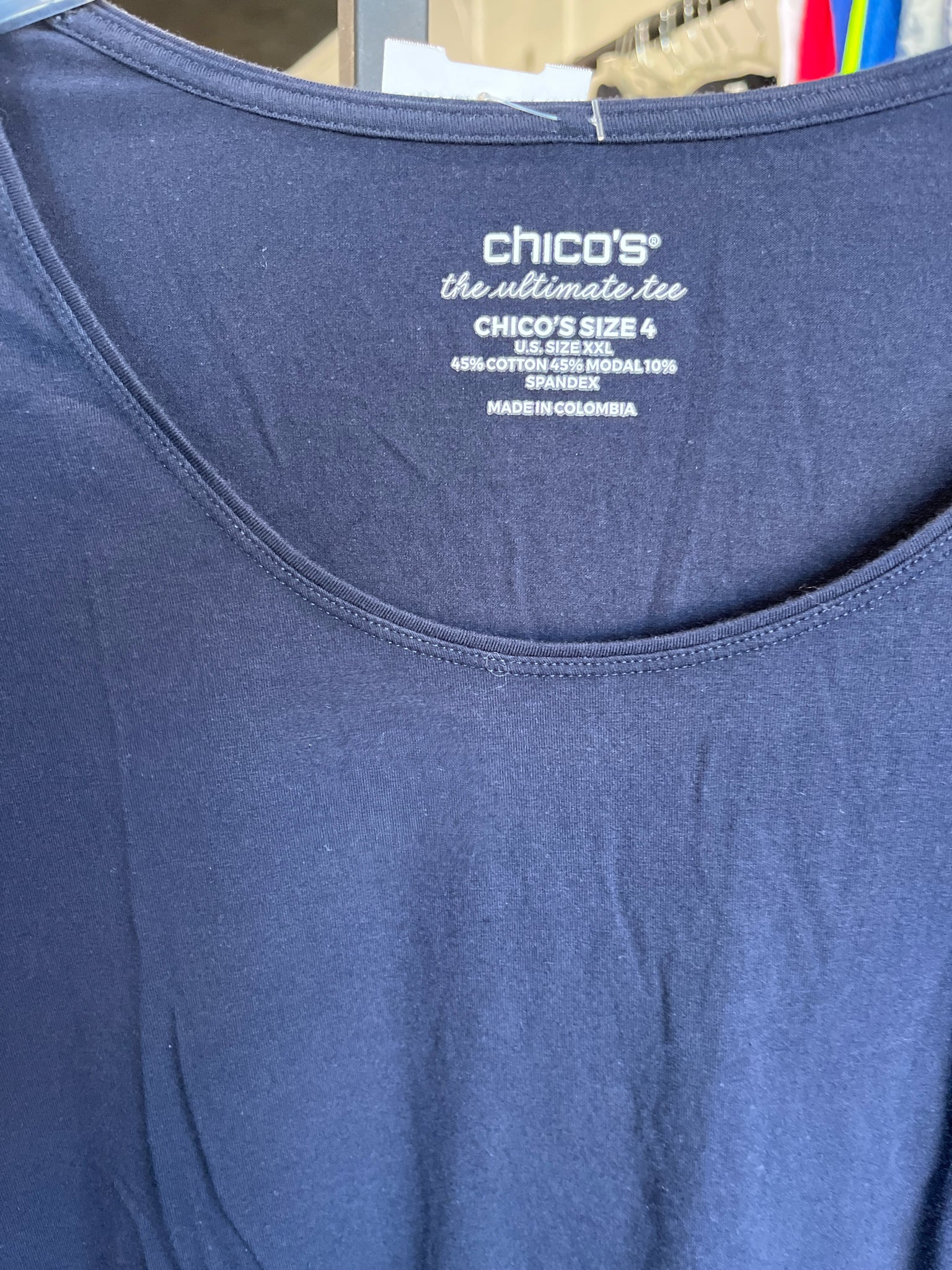 Chicos Womens Tops Size 4 Shirt