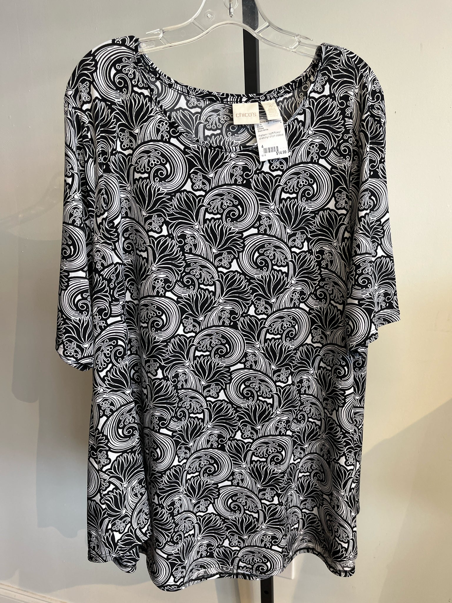 Chicos Size 4 Blouse